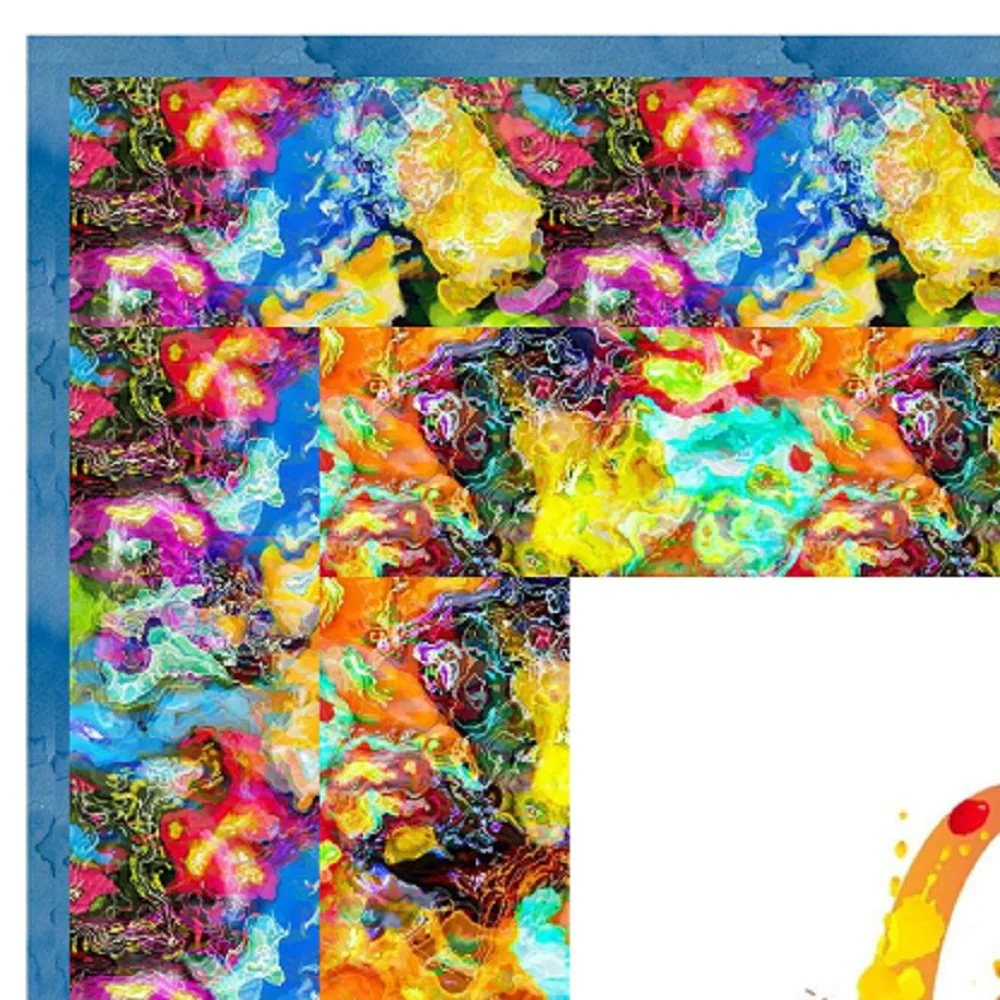 The Color of God's Love Wall Hanging 42" x 42" - Image 3