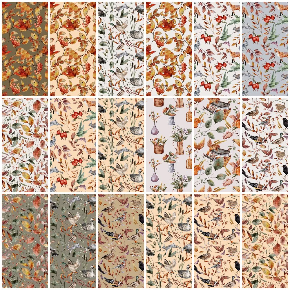 The Cottage Fat Quarter Bundle - 18 Pieces