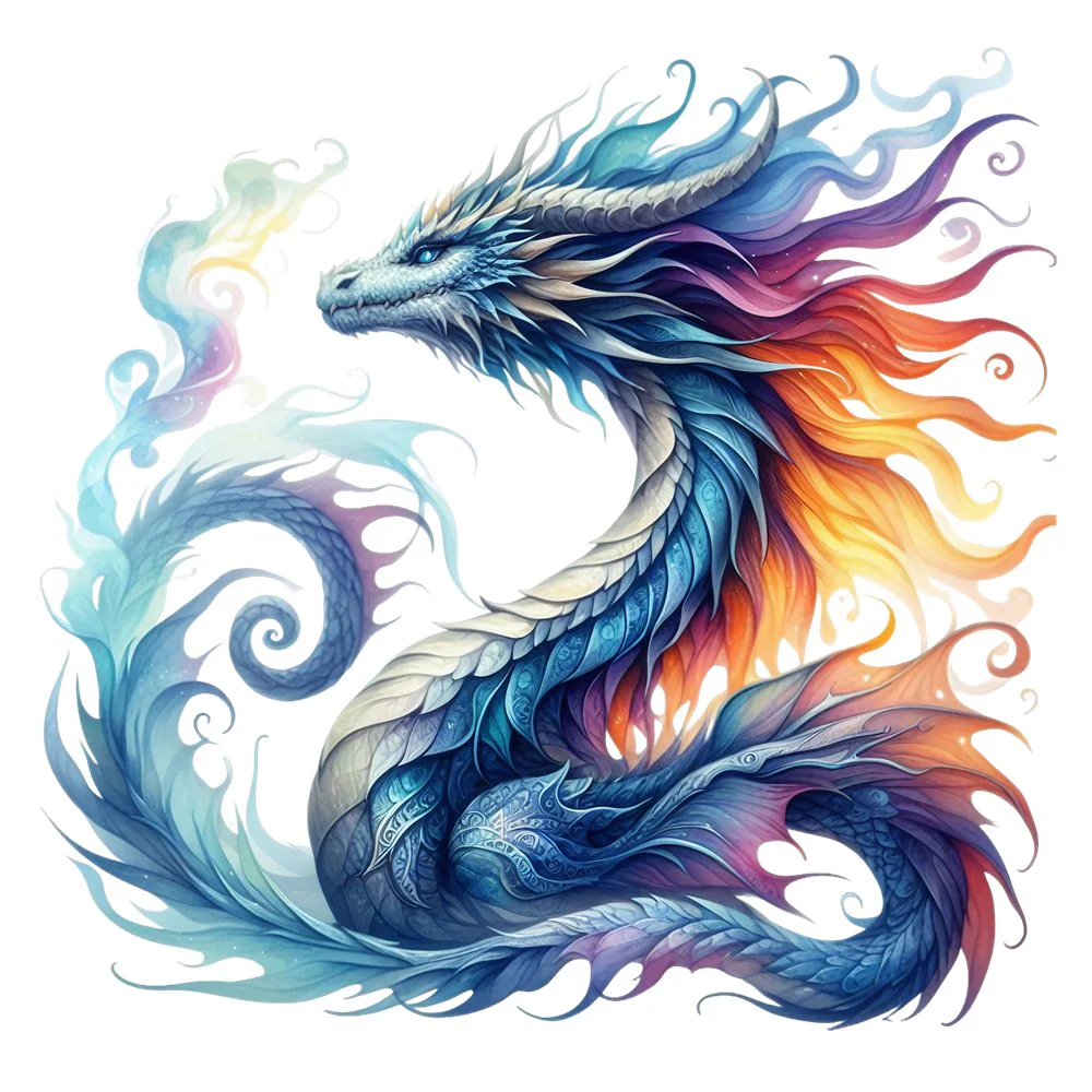The Dragon Lair Dragon #27 Fabric Panel