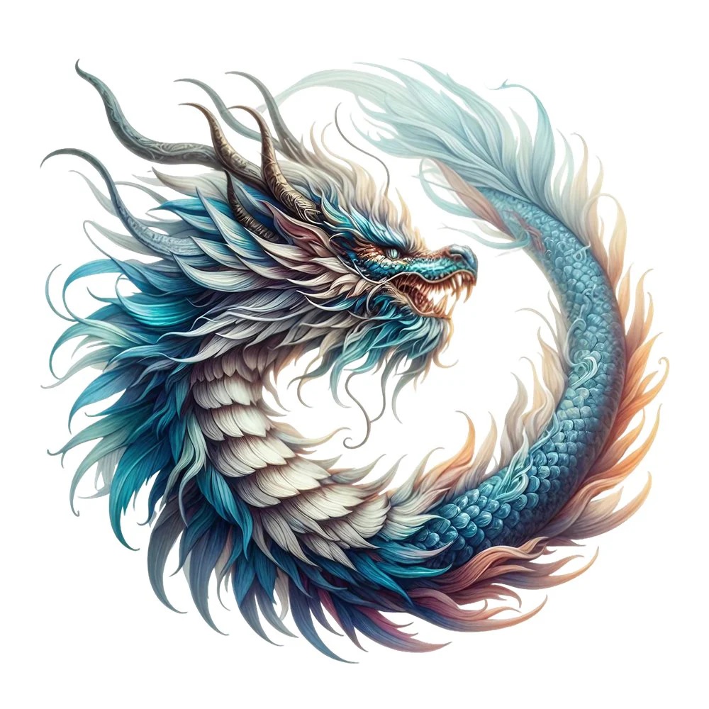 The Dragon Lair Dragon #32 Fabric Panel