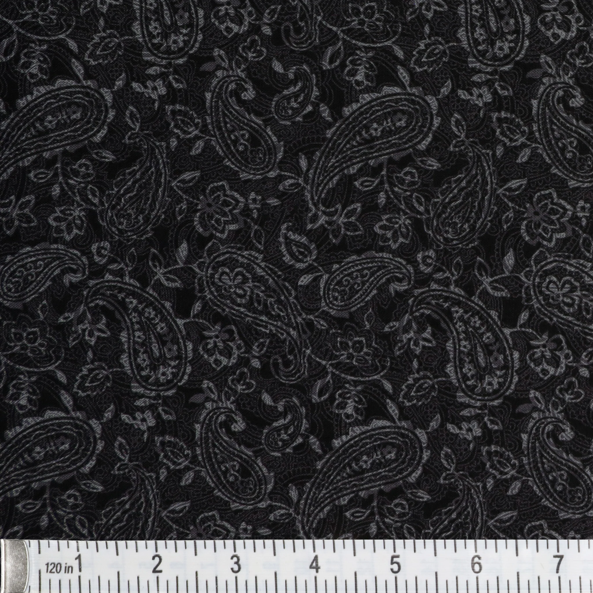 The Drawing Room Fabric Collection - Side Table Charcoal - Image 2