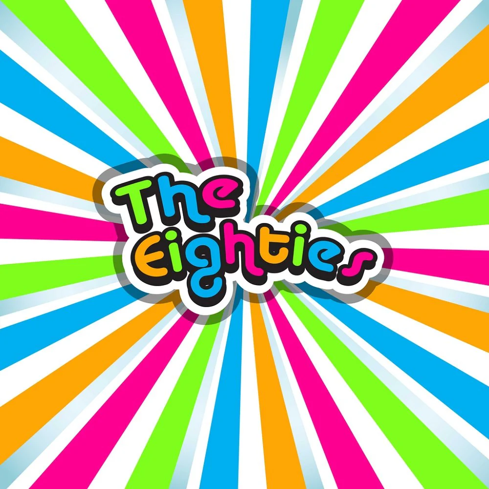 The Eighties Fabric Panel - Bright