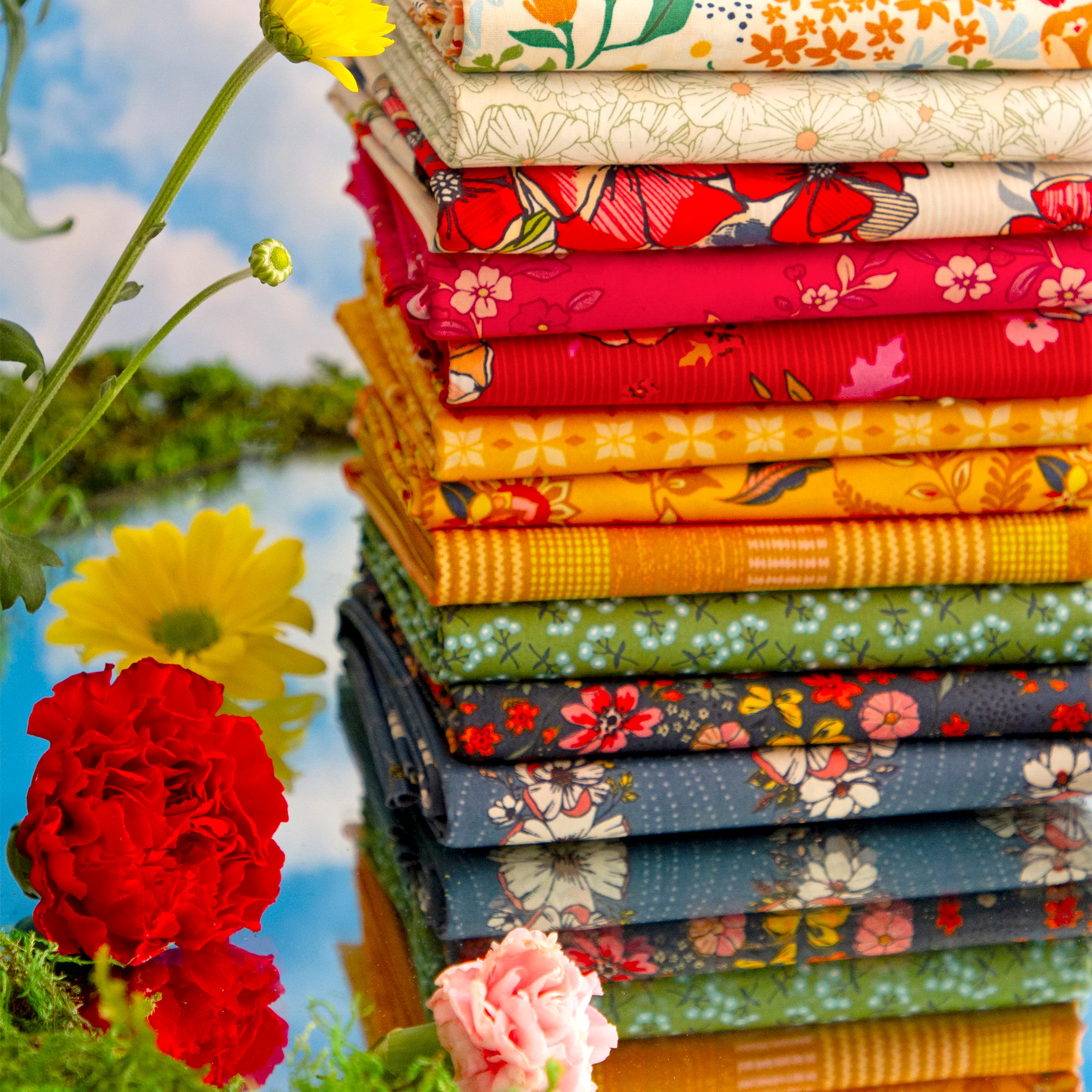 The Flower Fields Fabric Collection - Cherished Grace - Image 12