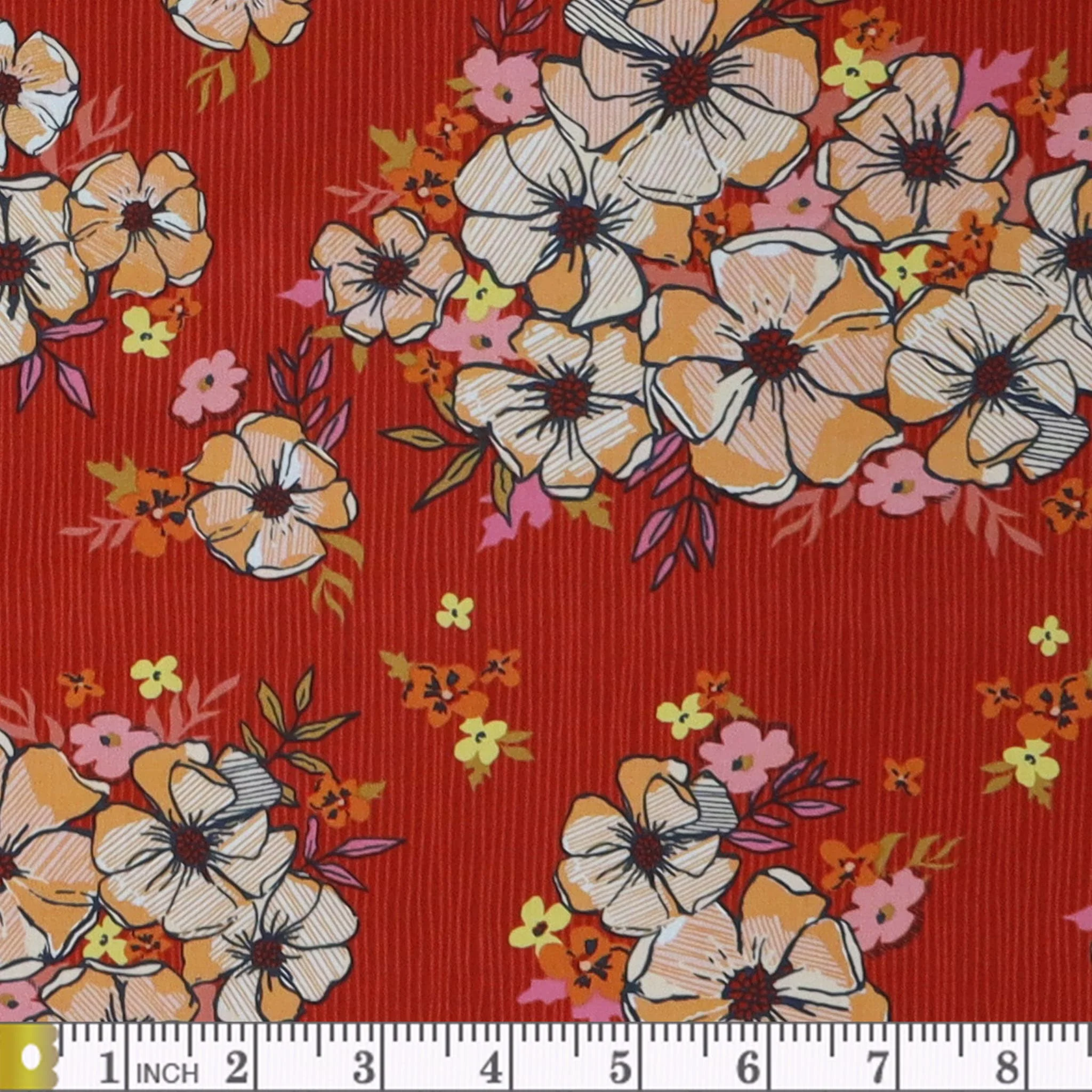 The Flower Fields Fabric Collection - Blooming Burst Sunset - Image 2