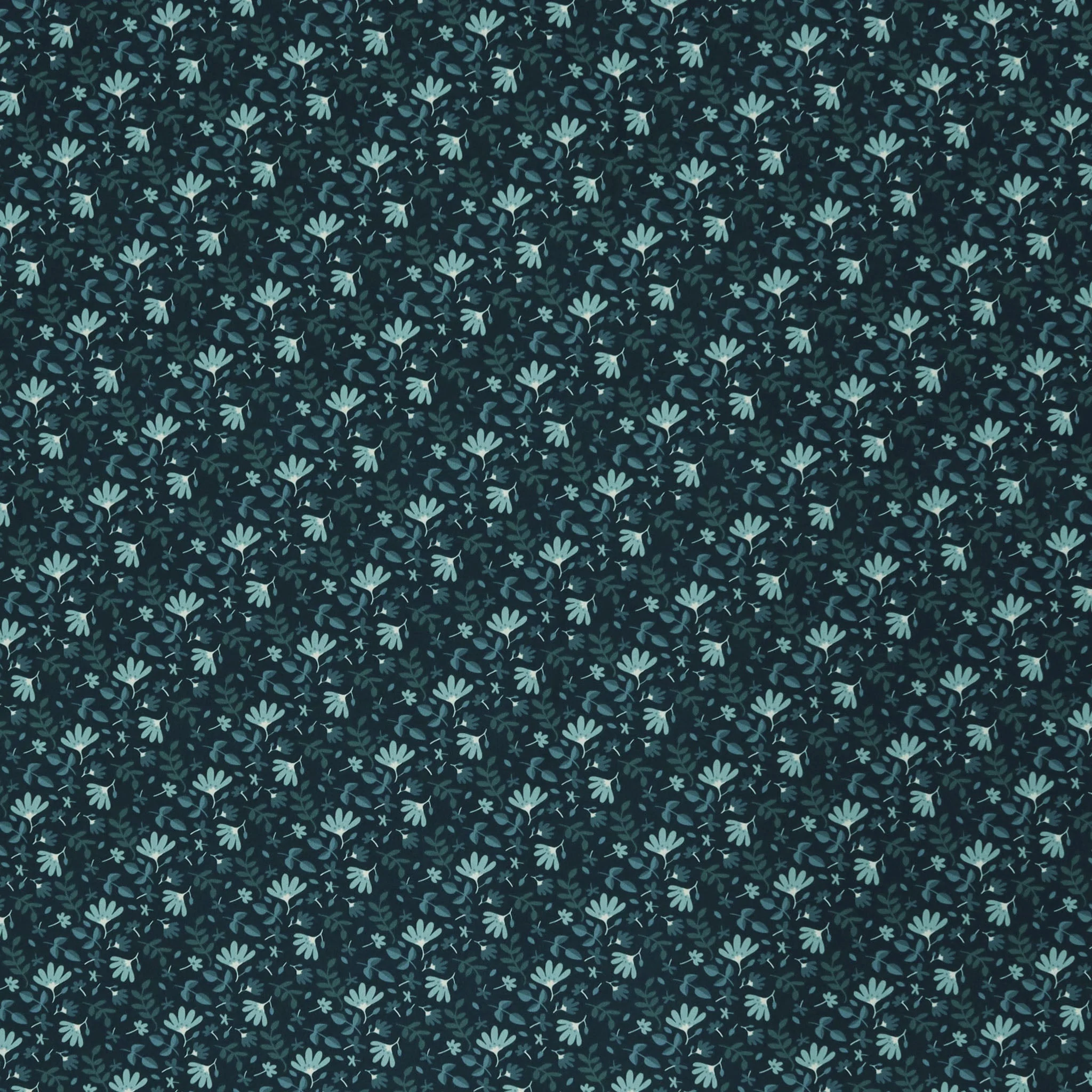 The Flower Fields Fabric Collection - Floweret Fog