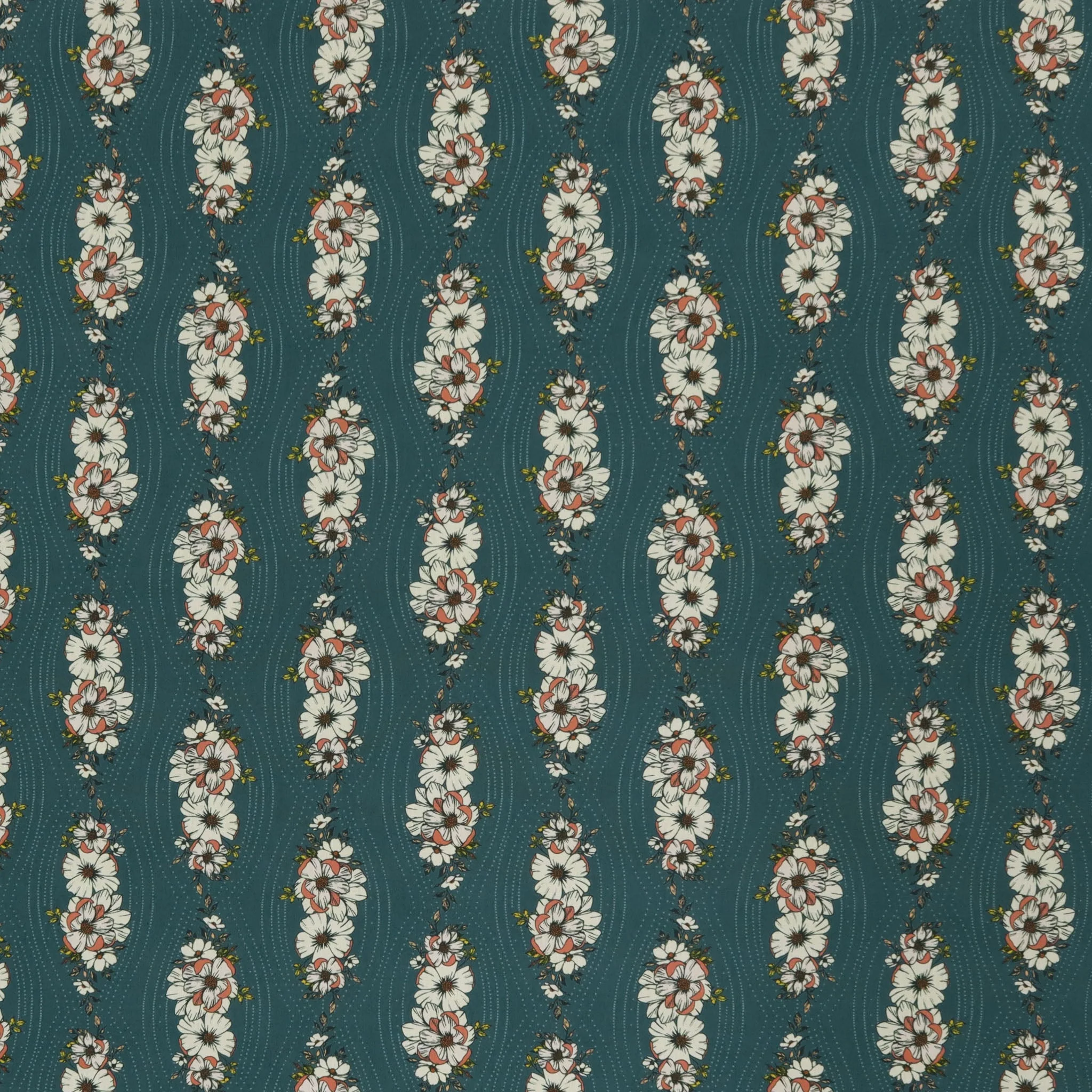The Flower Fields Fabric Collection - Laurel Cascade