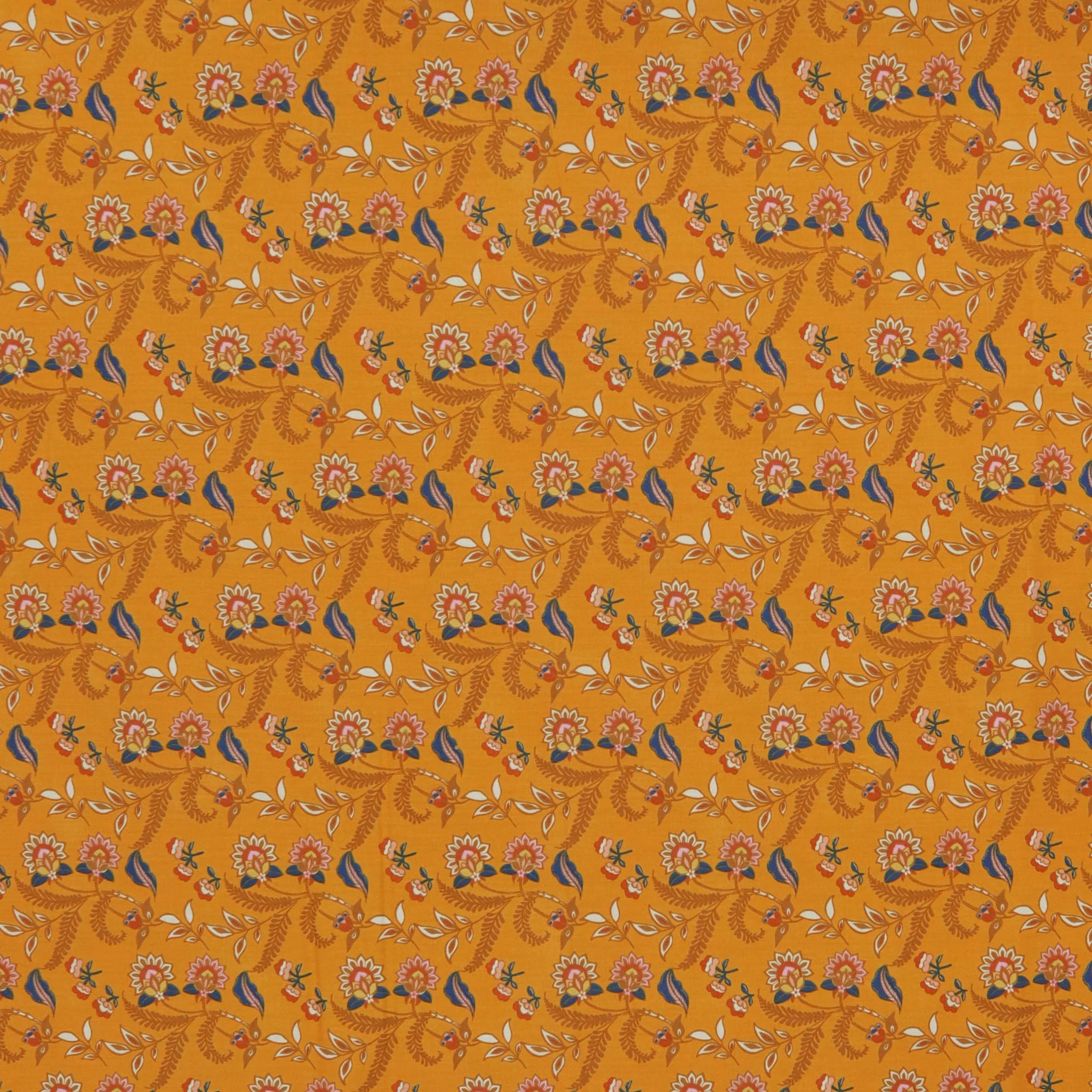 The Flower Fields Fabric Collection - Treillage Gilt