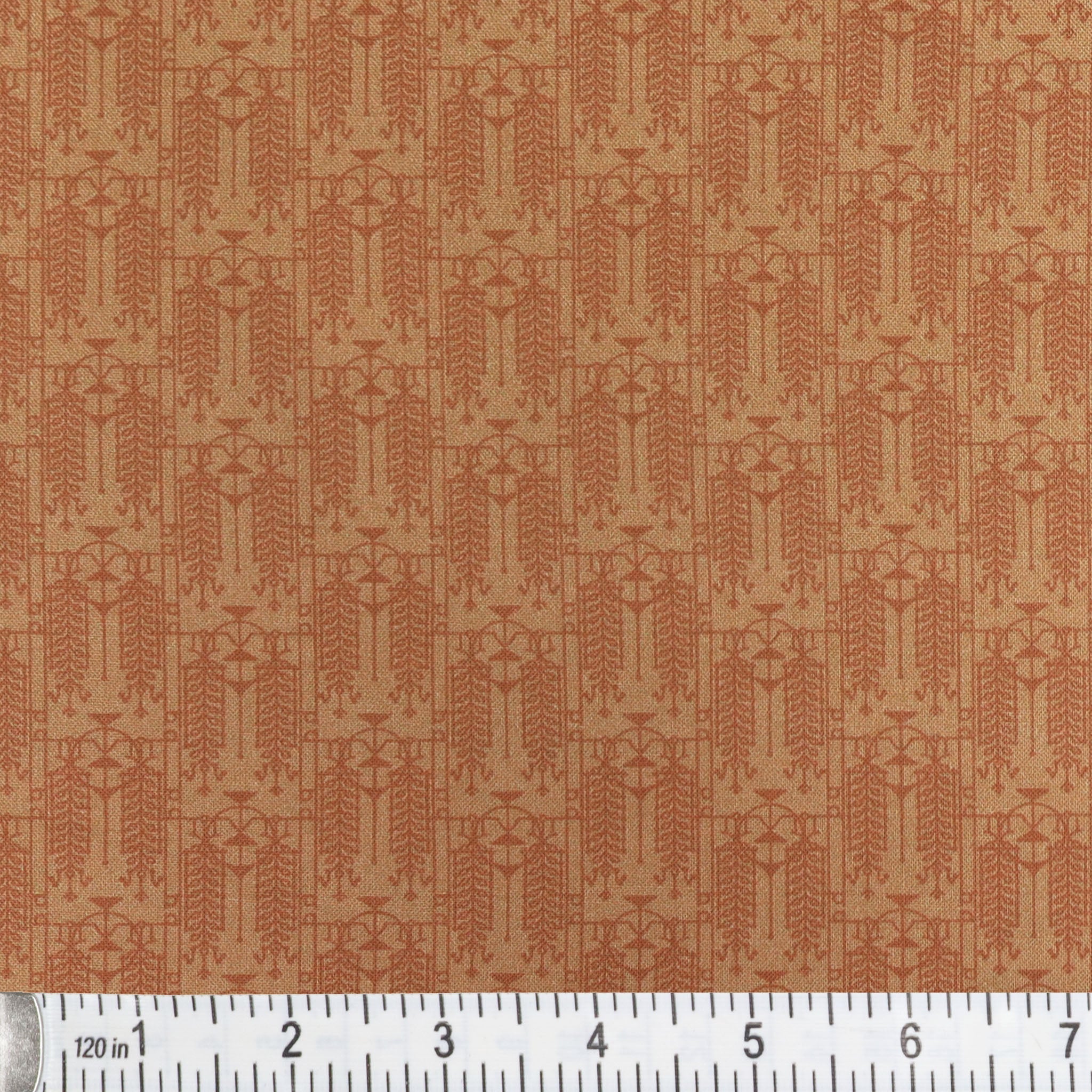 The House Beautiful Fabric Collection - Design A | Sun Tan - Image 2