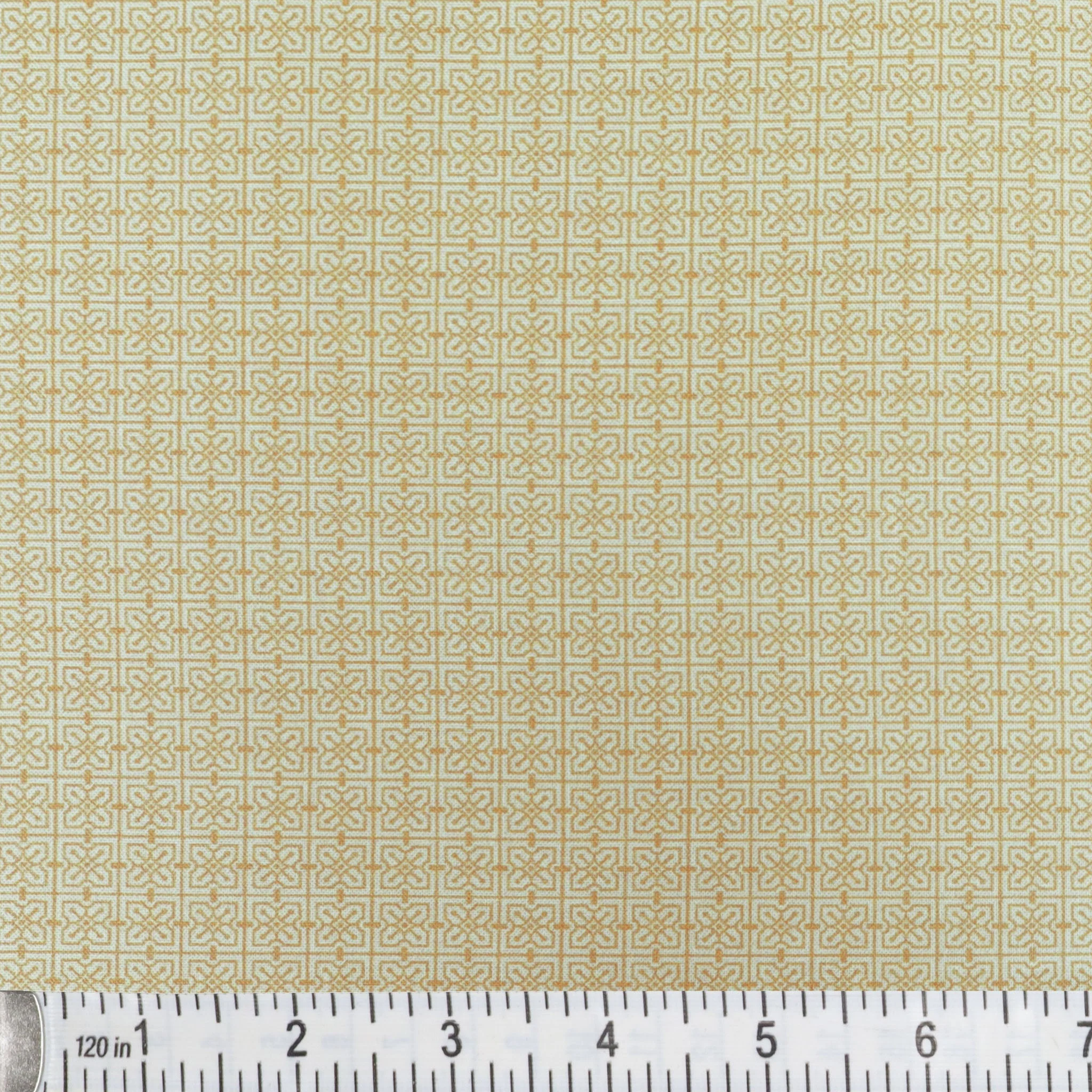 The House Beautiful Fabric Collection - Design C | Cream - Image 2