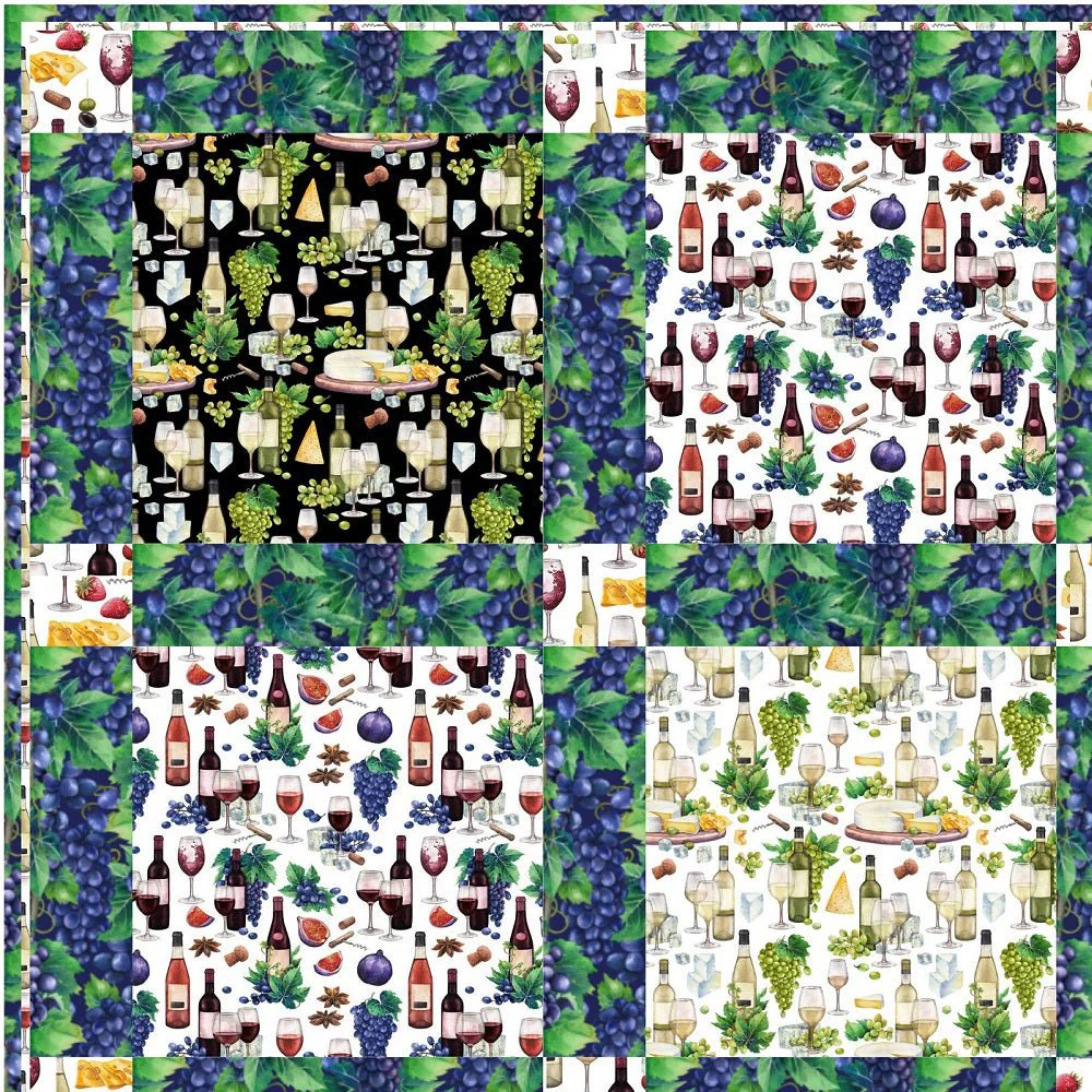 The Vineyard Quilt Kit - 48.5" x 60" - Image 3