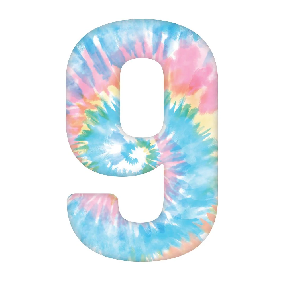 Tie-Dye #9 Fabric Panel