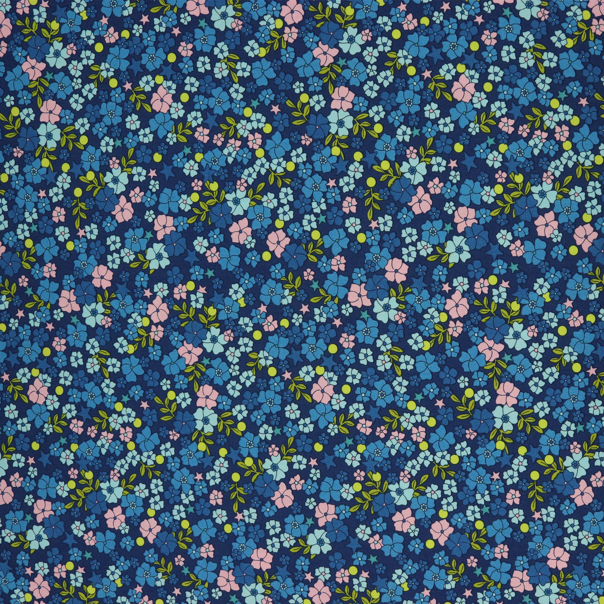 Tiny Secrets Fabric Collection - Hidden Garden Navy
