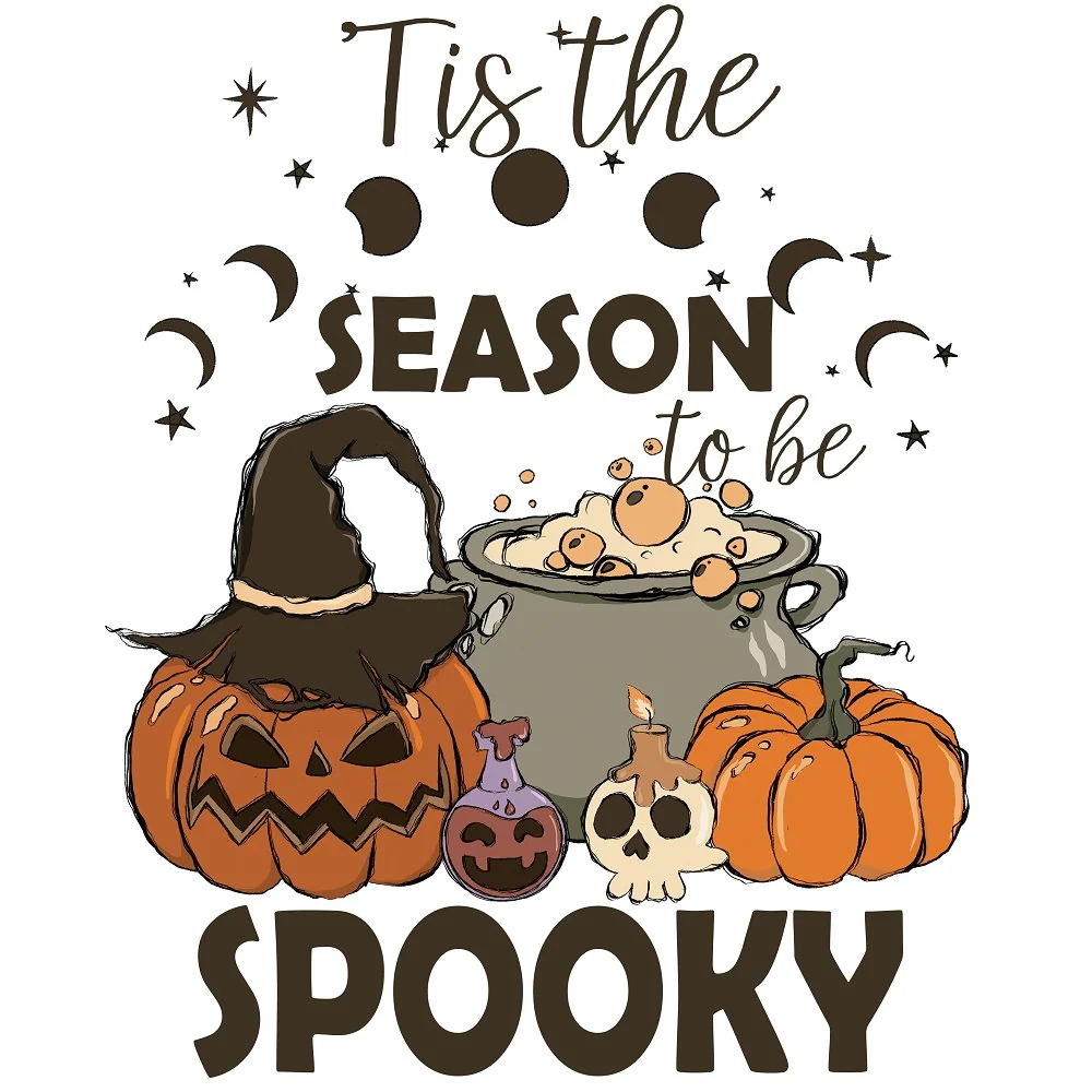 Tis the Spooky Season Fabric Panel
