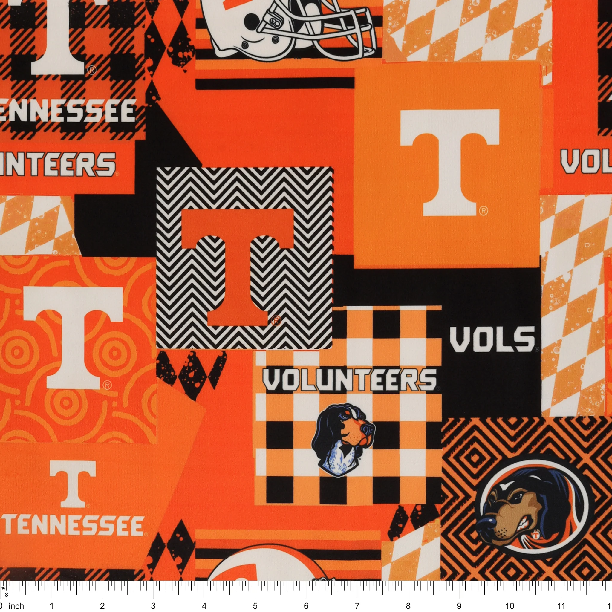 TN Vols Minky Geo Fabric - Image 3