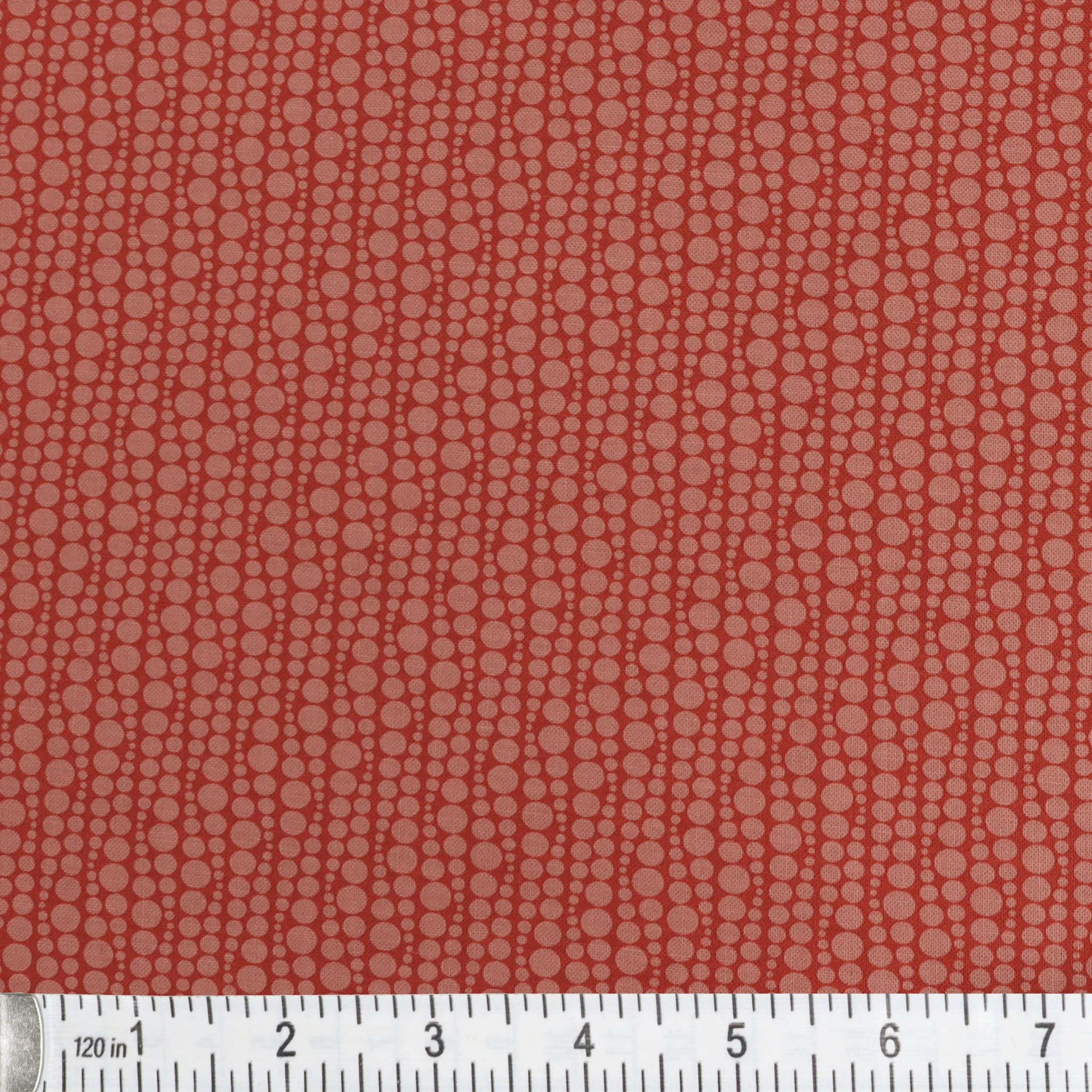 Transparency Watercolors Fabric Collection - Bubbles Coral - Image 2