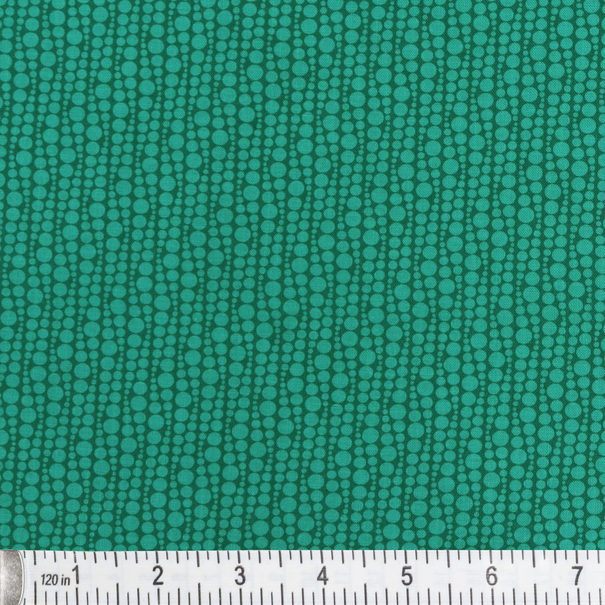 Transparency Watercolors Fabric Collection - Bubbles Teal - Image 2