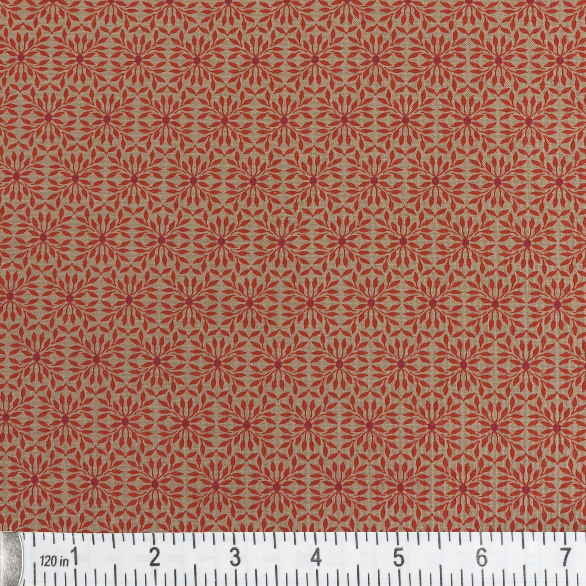 Transparency Watercolors Fabric Collection - Leaves Peach - Image 2