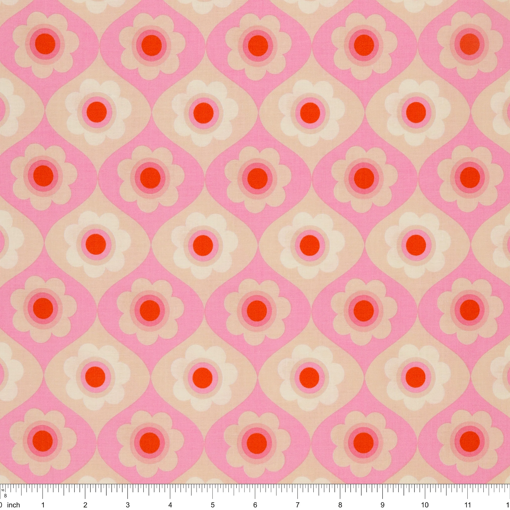 Trinketry Fabric Collection - Floral Flamingo - Image 3