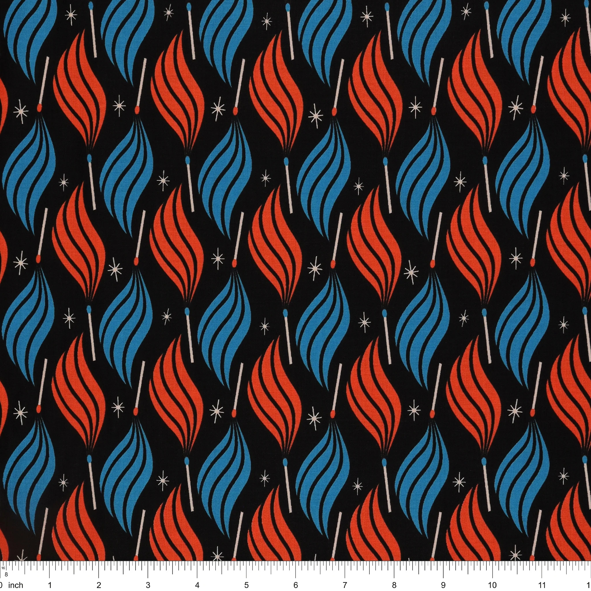 Trinketry Fabric Collection - Lit Black - Image 3