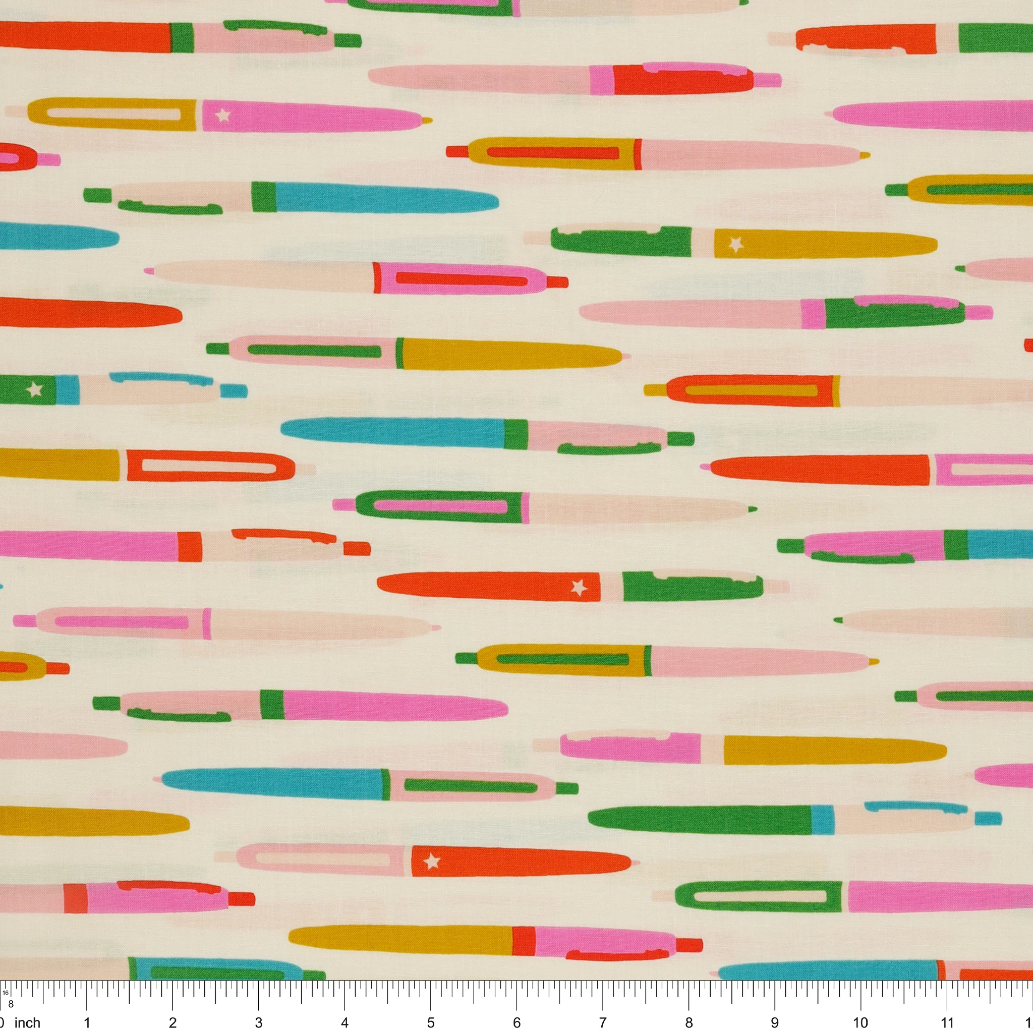 Trinketry Fabric Collection - Pens Natural - Image 3