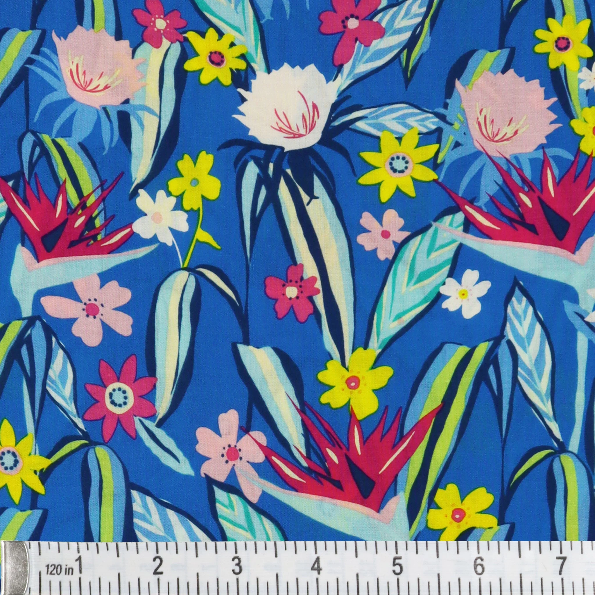 Tropic Like Its Hot Fabric in Rayon - Image 3