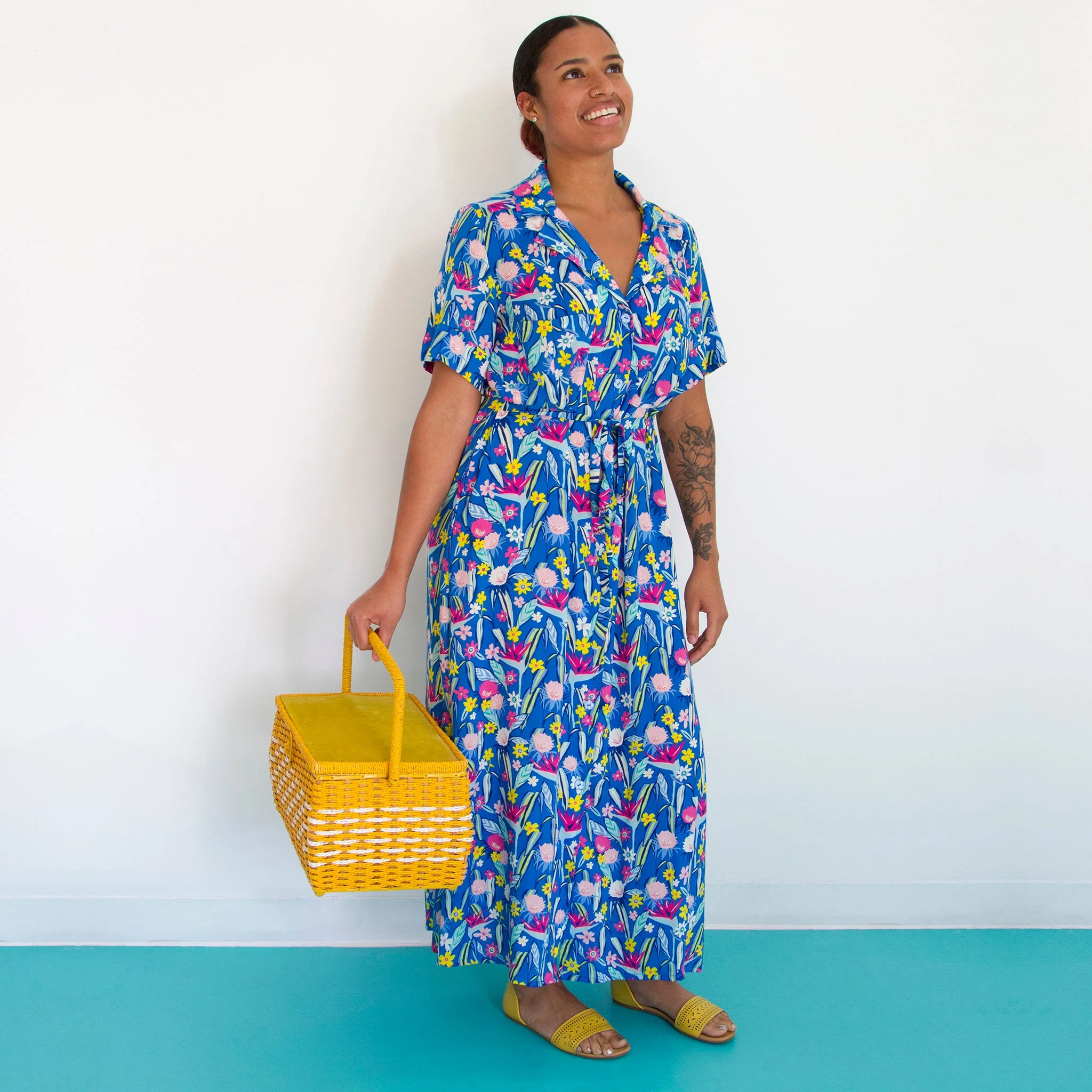 Tropic Like Its Hot Fabric in Rayon - Image 5