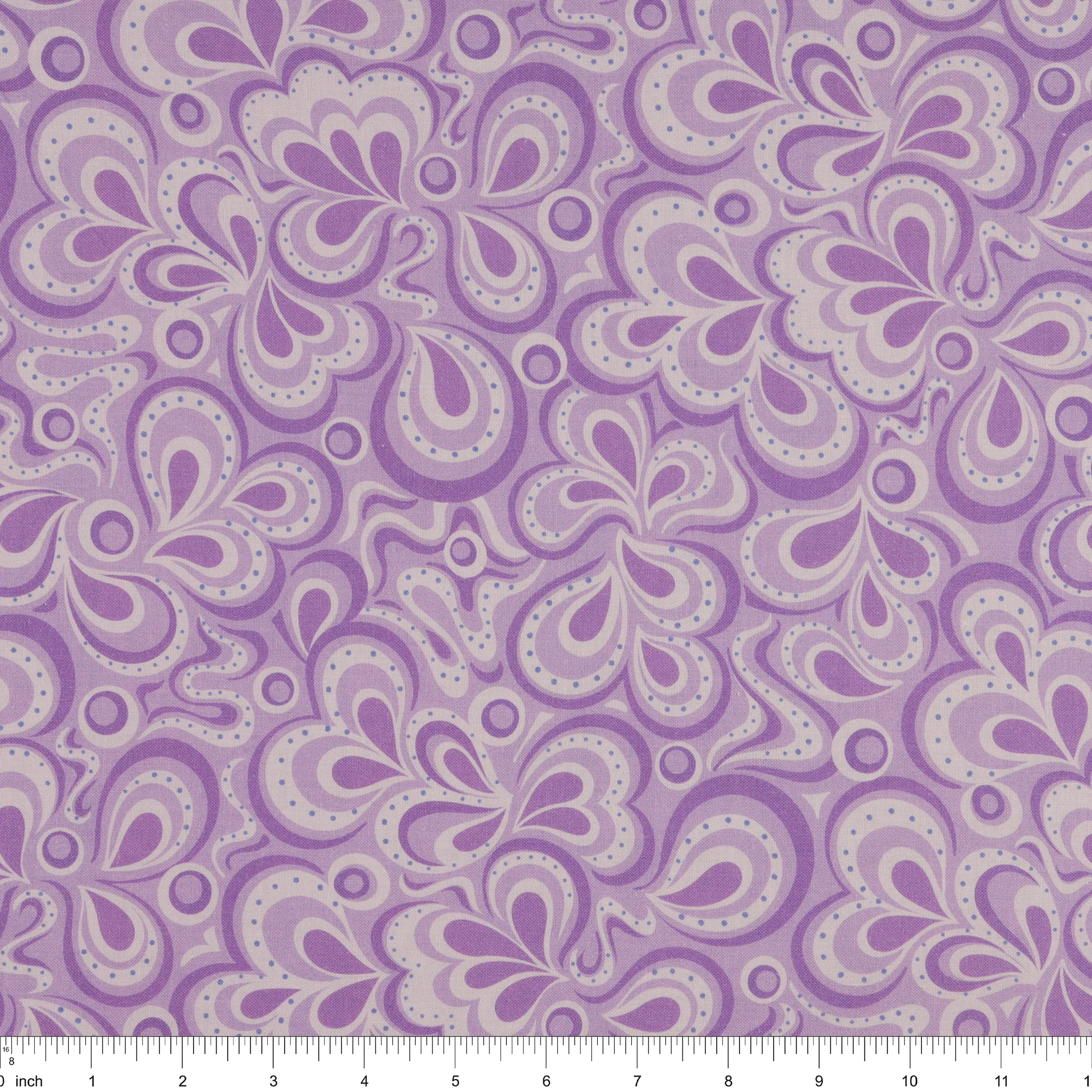 Twilight Serenade 108" Wide Quilt Backing - Serenade Stream Lavender - Image 3
