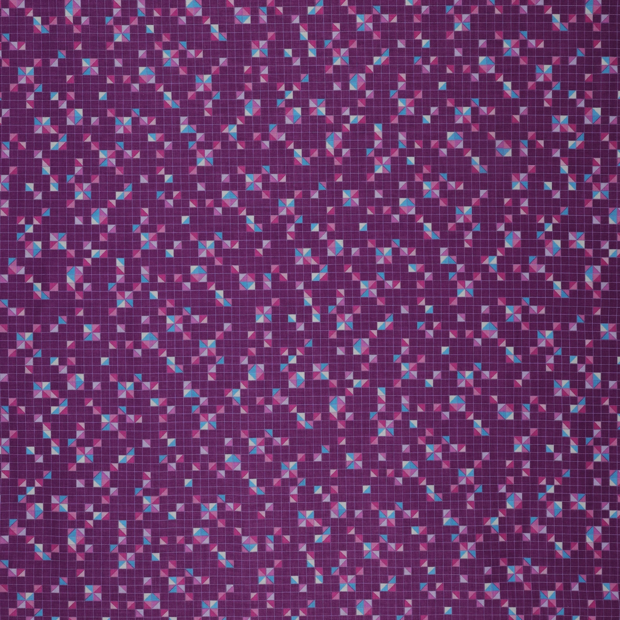 Twilight Serenade Fabric Collection - Crosshatch Plum
