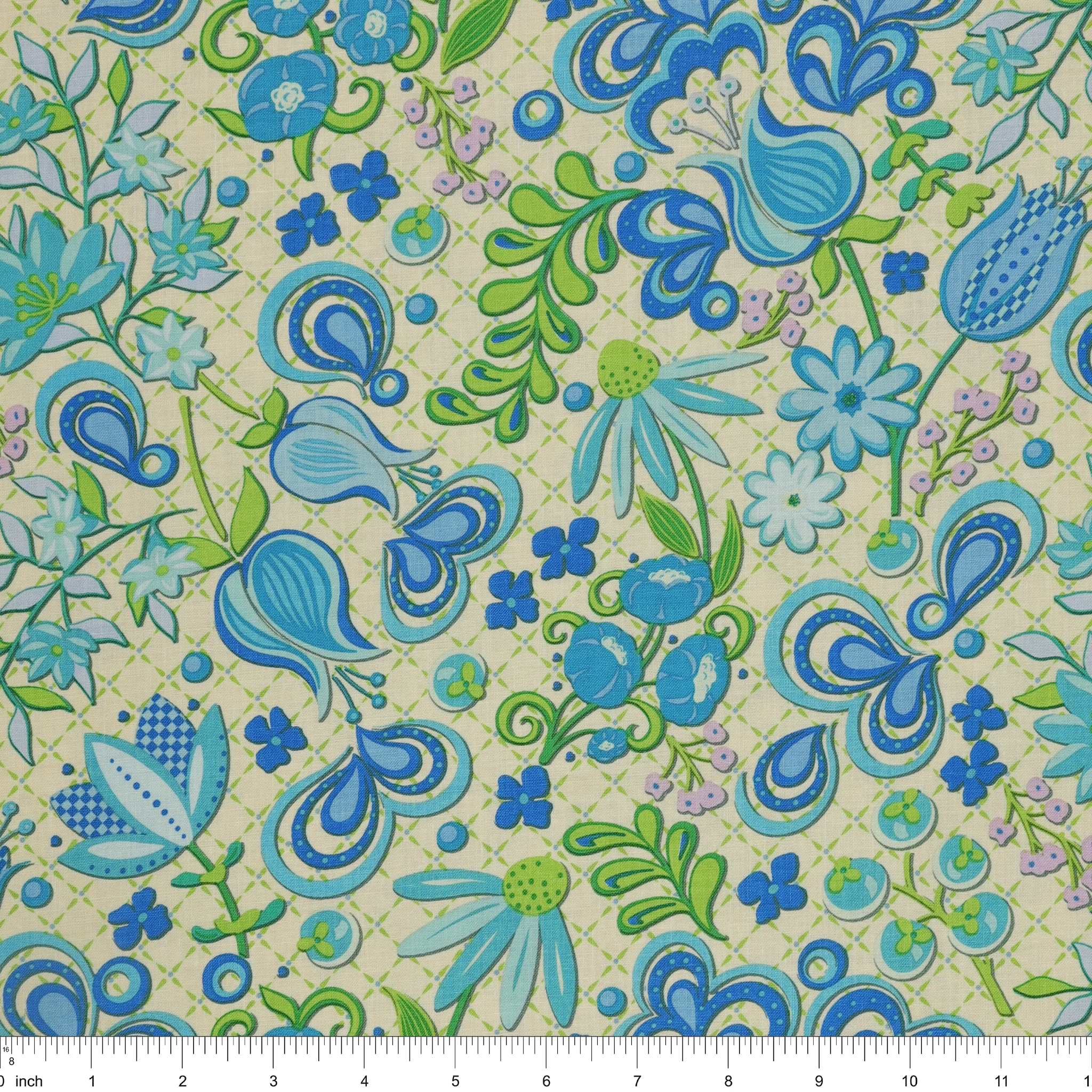 Twilight Serenade Fabric Collection - Feature Aqua - Image 3