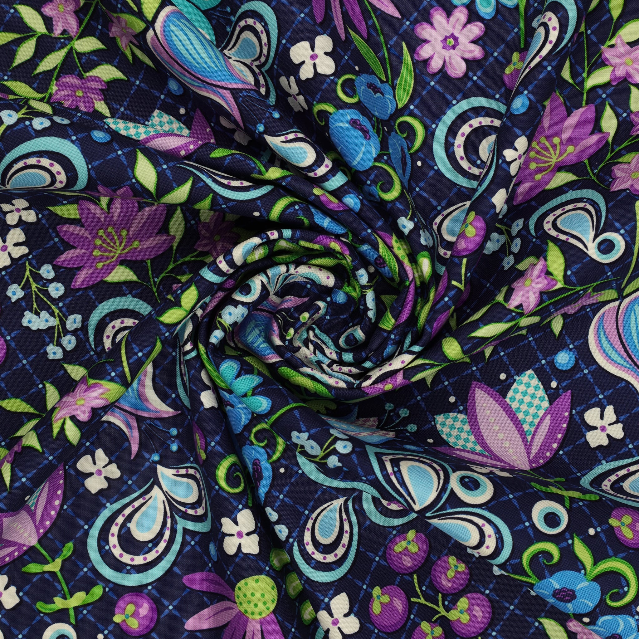Twilight Serenade Fabric Collection - Feature Blue - Image 2