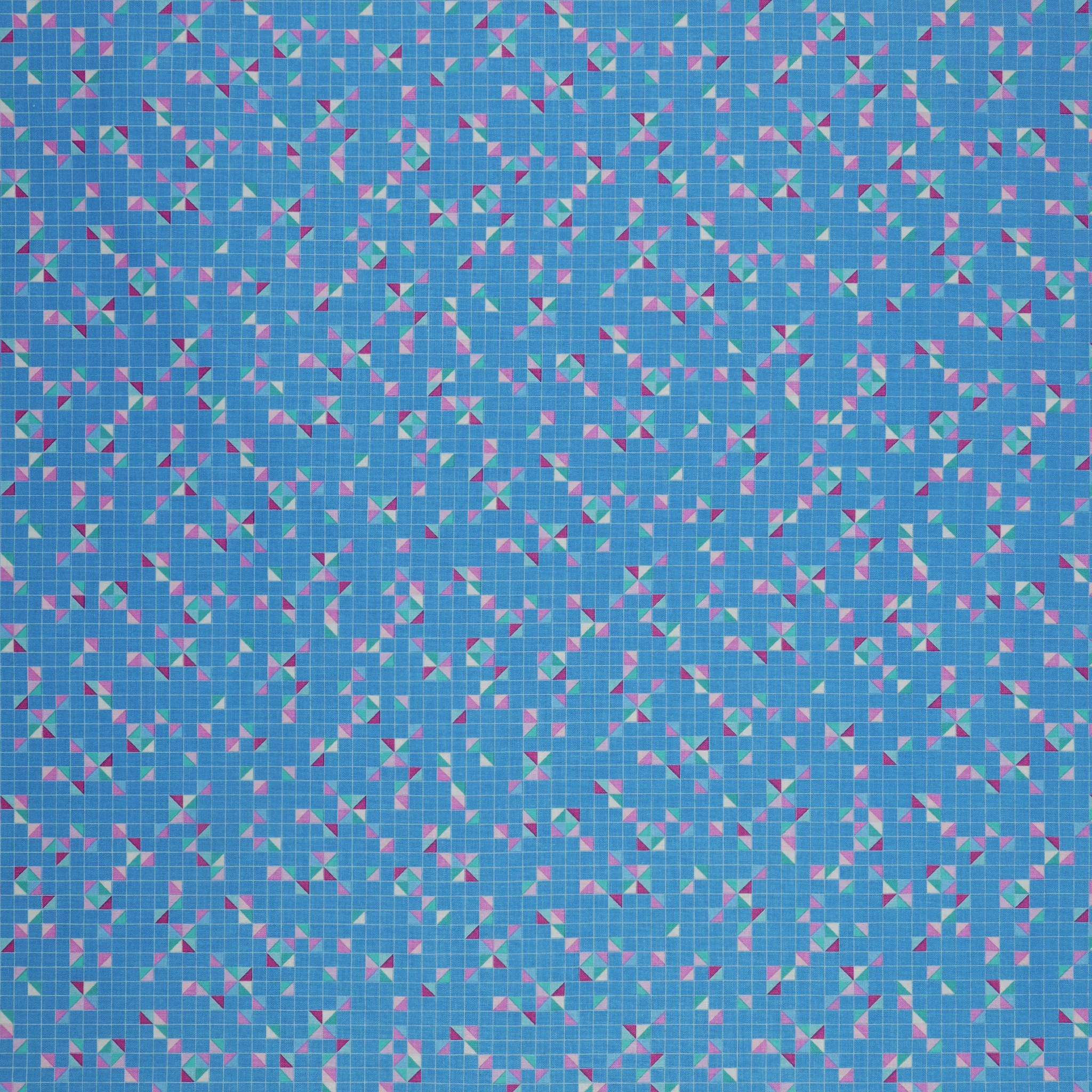 Twilight Serenade Fabric Collection - Modern Triangles Peri
