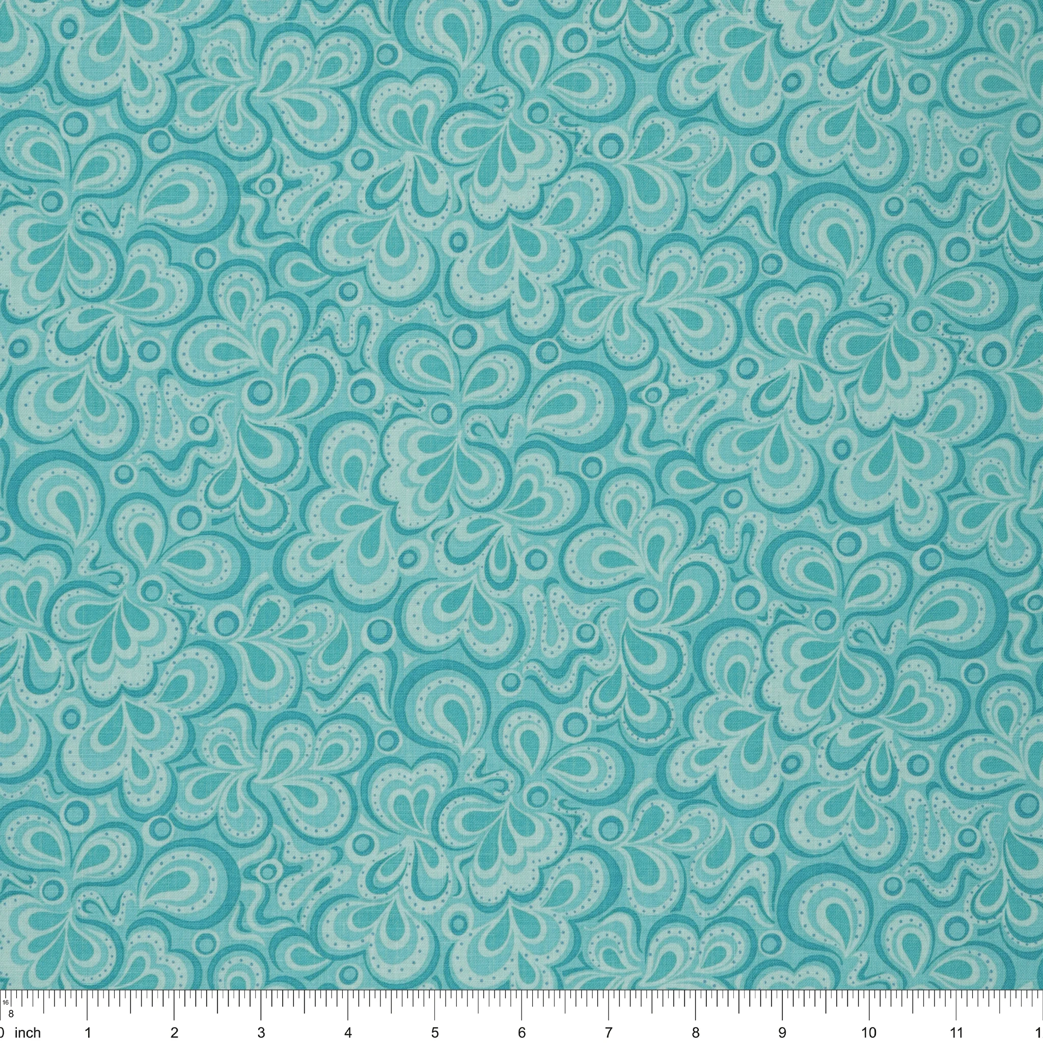 Twilight Serenade Fabric Collection - River Ocean - Image 3