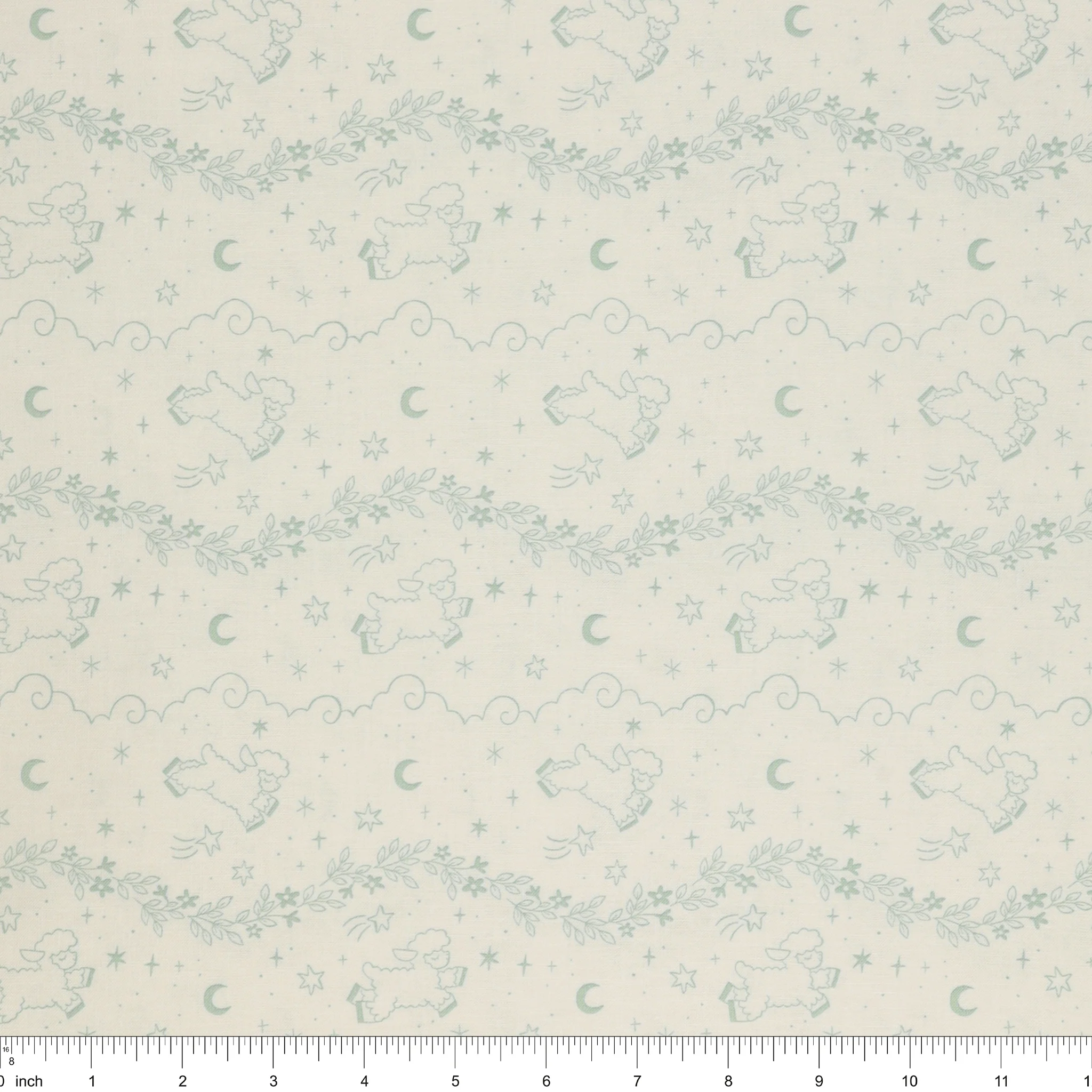 Twinkle Little Star Fabric Collection - Counting Sheep Cloud - Image 3