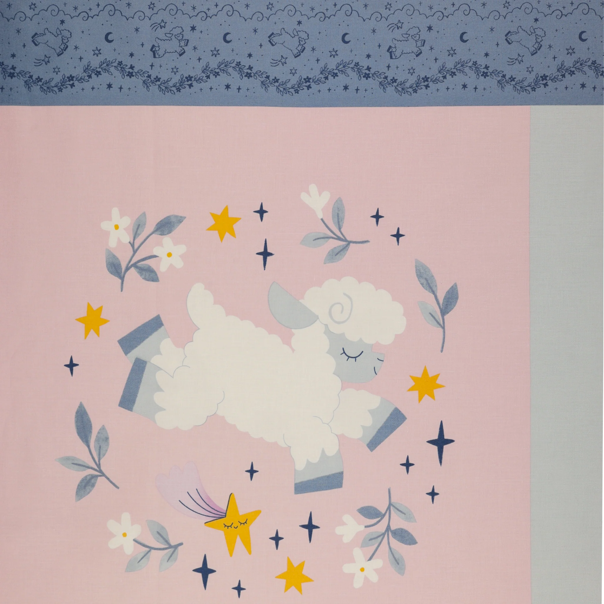 Twinkle Little Star Fabric Collection - Pillow Panel - Image 2