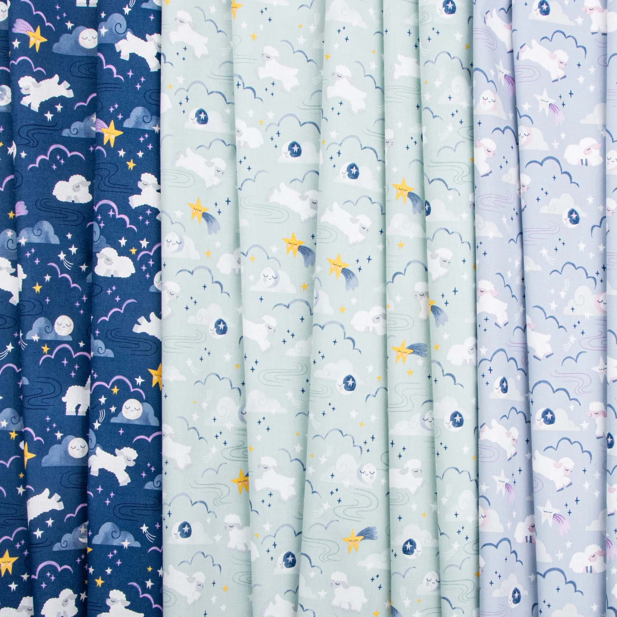 Twinkle Little Star Fabric Collection - Main Mist - Image 6