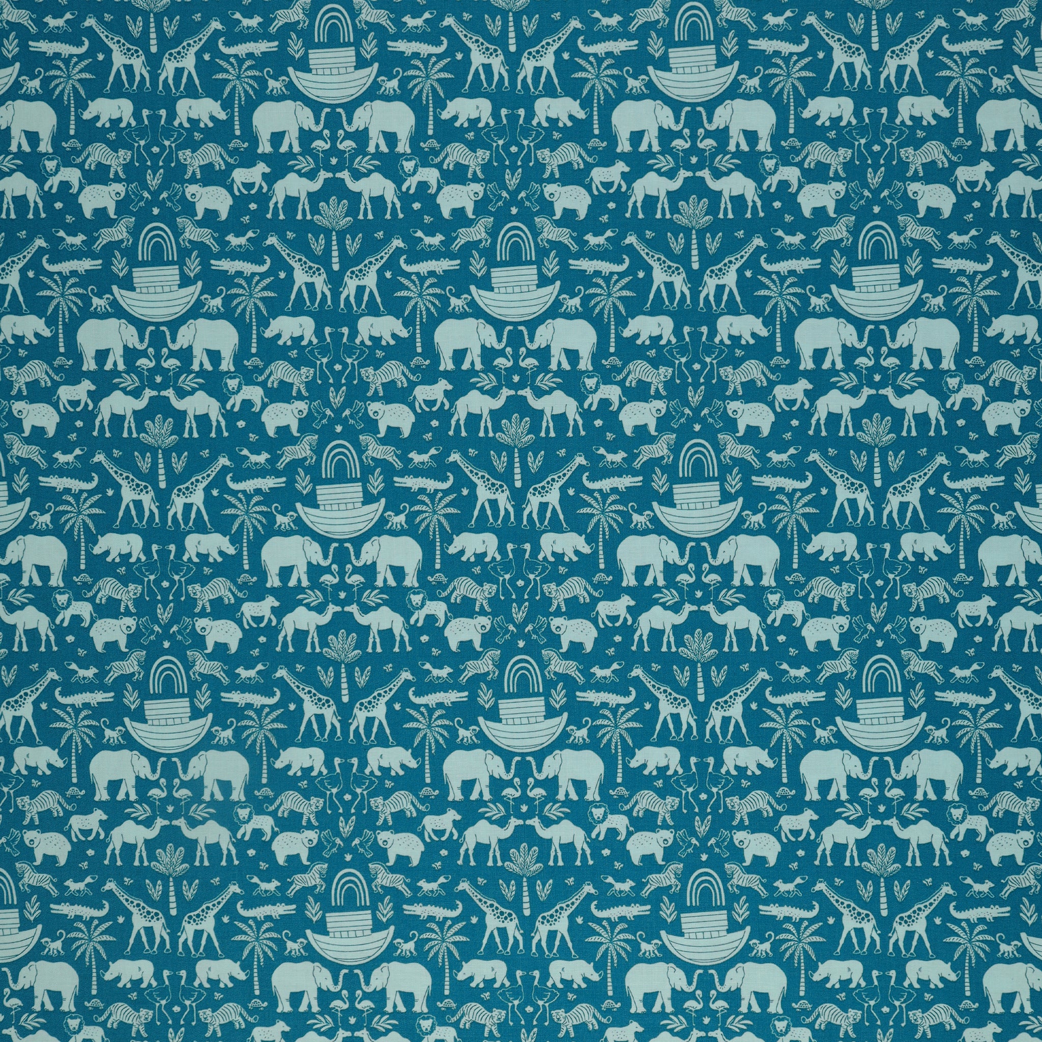 Two by Two Fabric Collection - Ark Adventures Blue