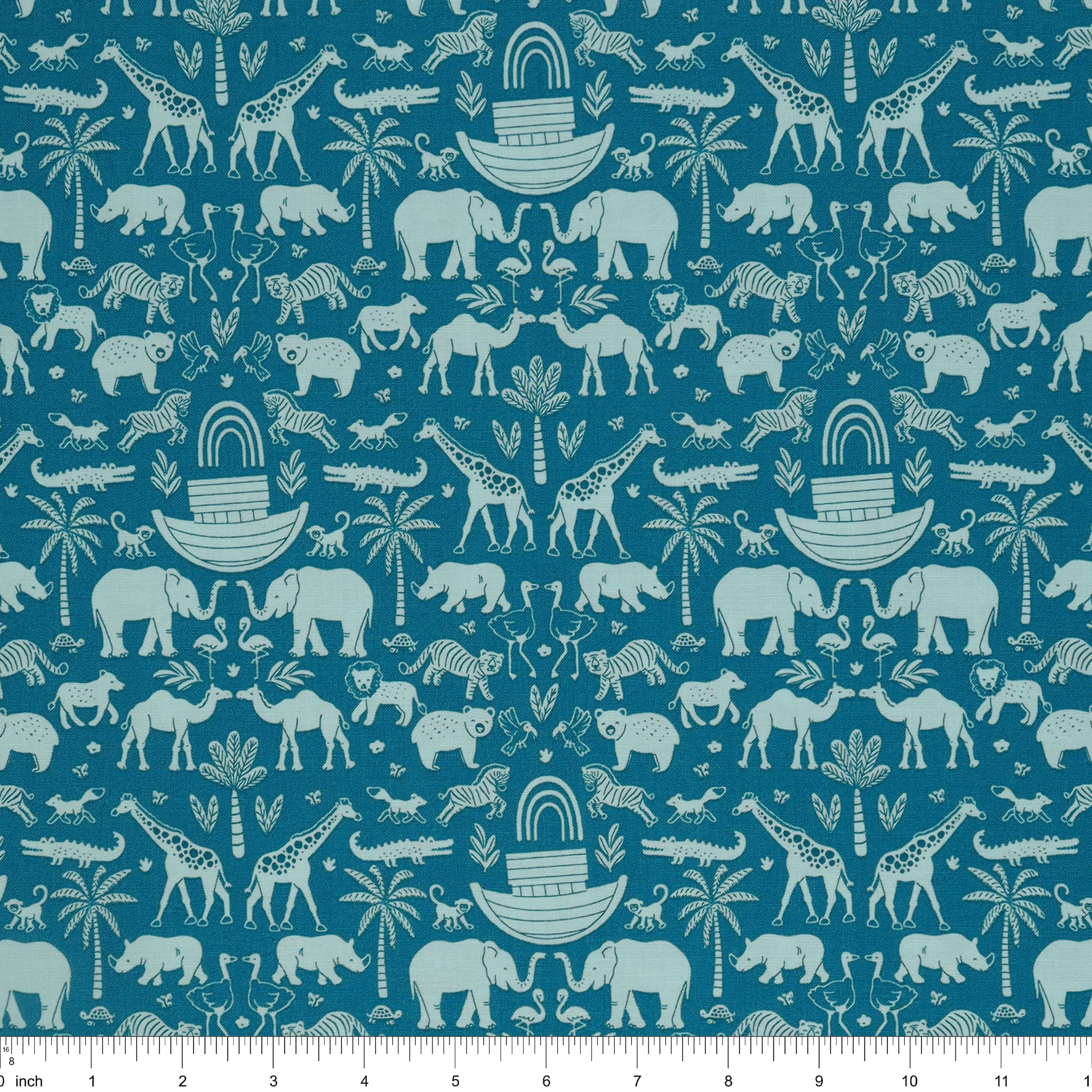Two by Two Fabric Collection - Ark Adventures Blue - Image 3