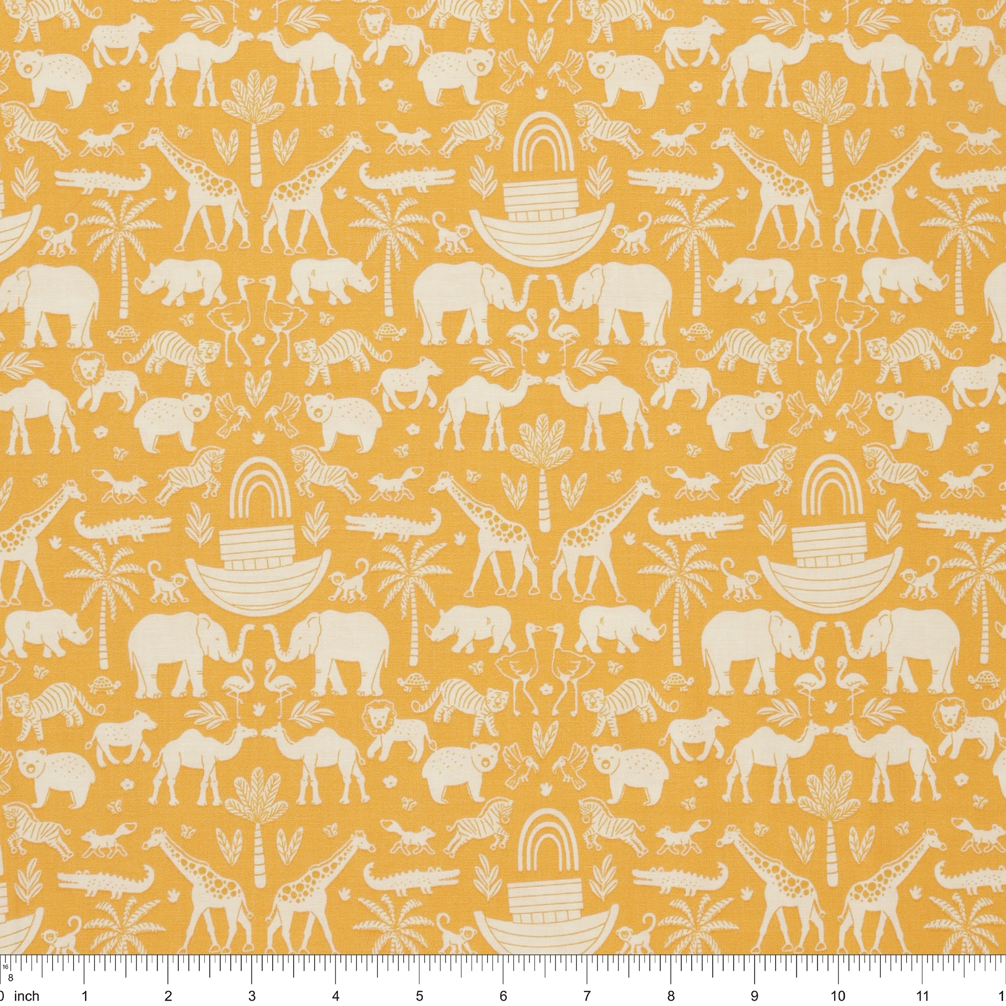 Two by Two Fabric Collection - Ark Adventures Yellow - Image 3