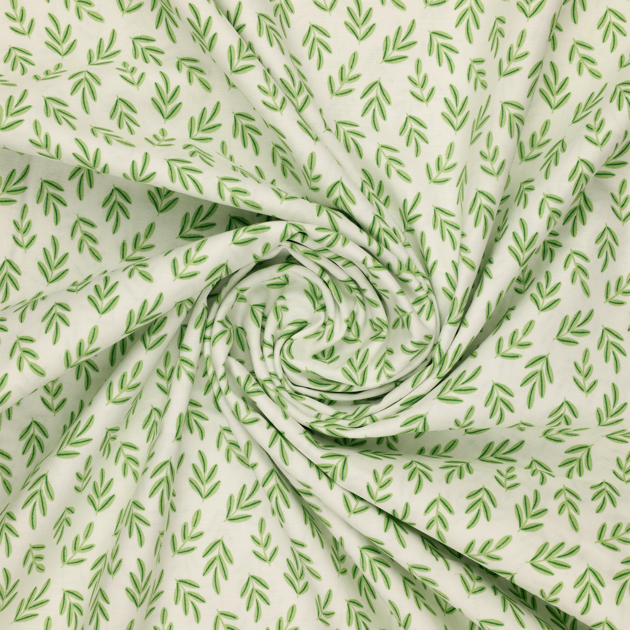 Two by Two Fabric Collection - Branchy Bliss White - Image 2