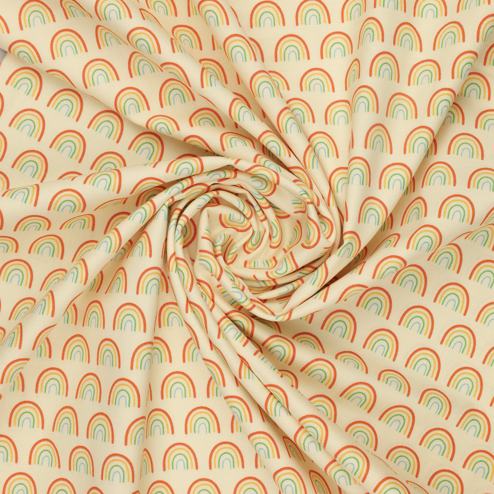 Two by Two Fabric Collection - Chasing Rainbows Multi - Image 2