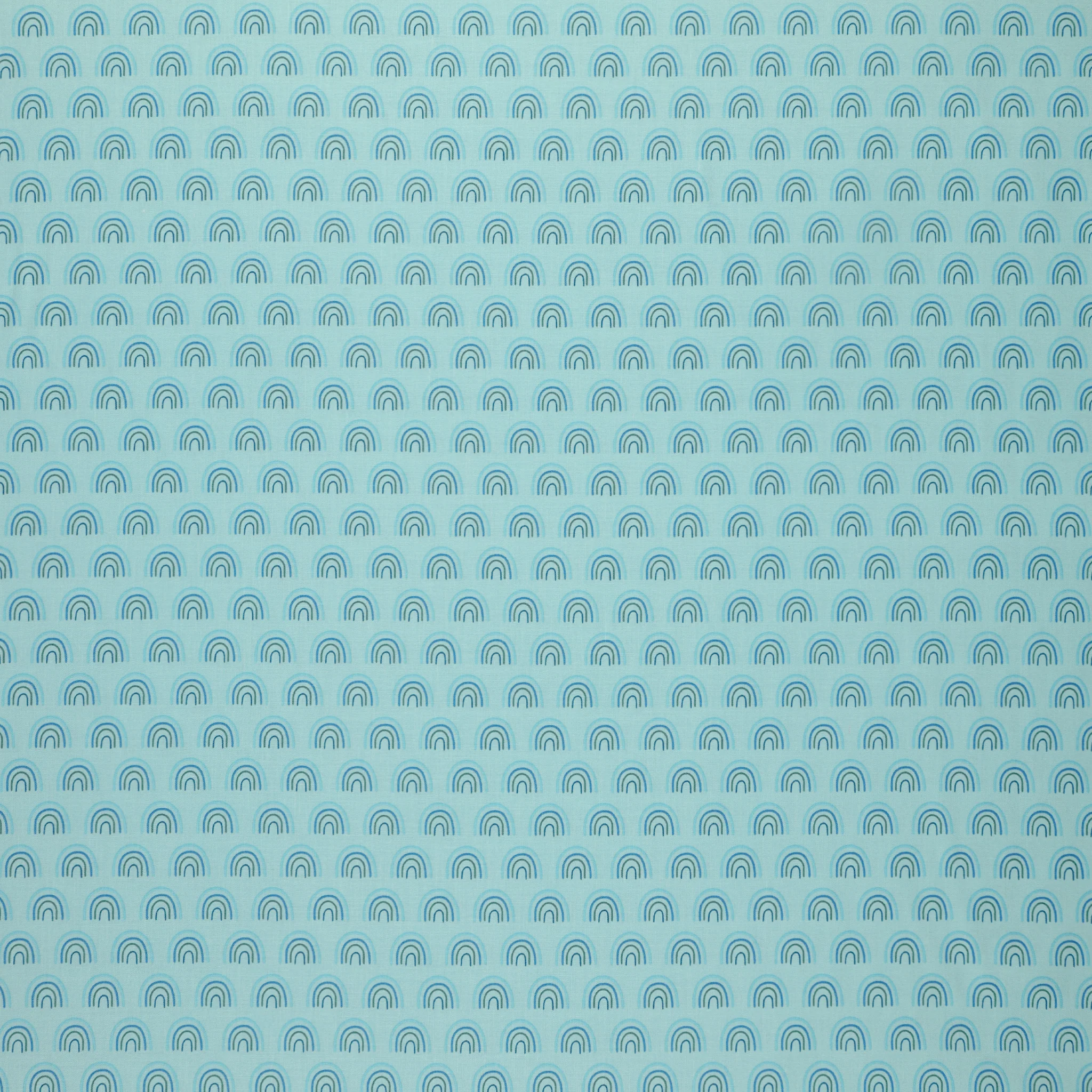 Two by Two Fabric Collection - Chasing Rainbows Sky