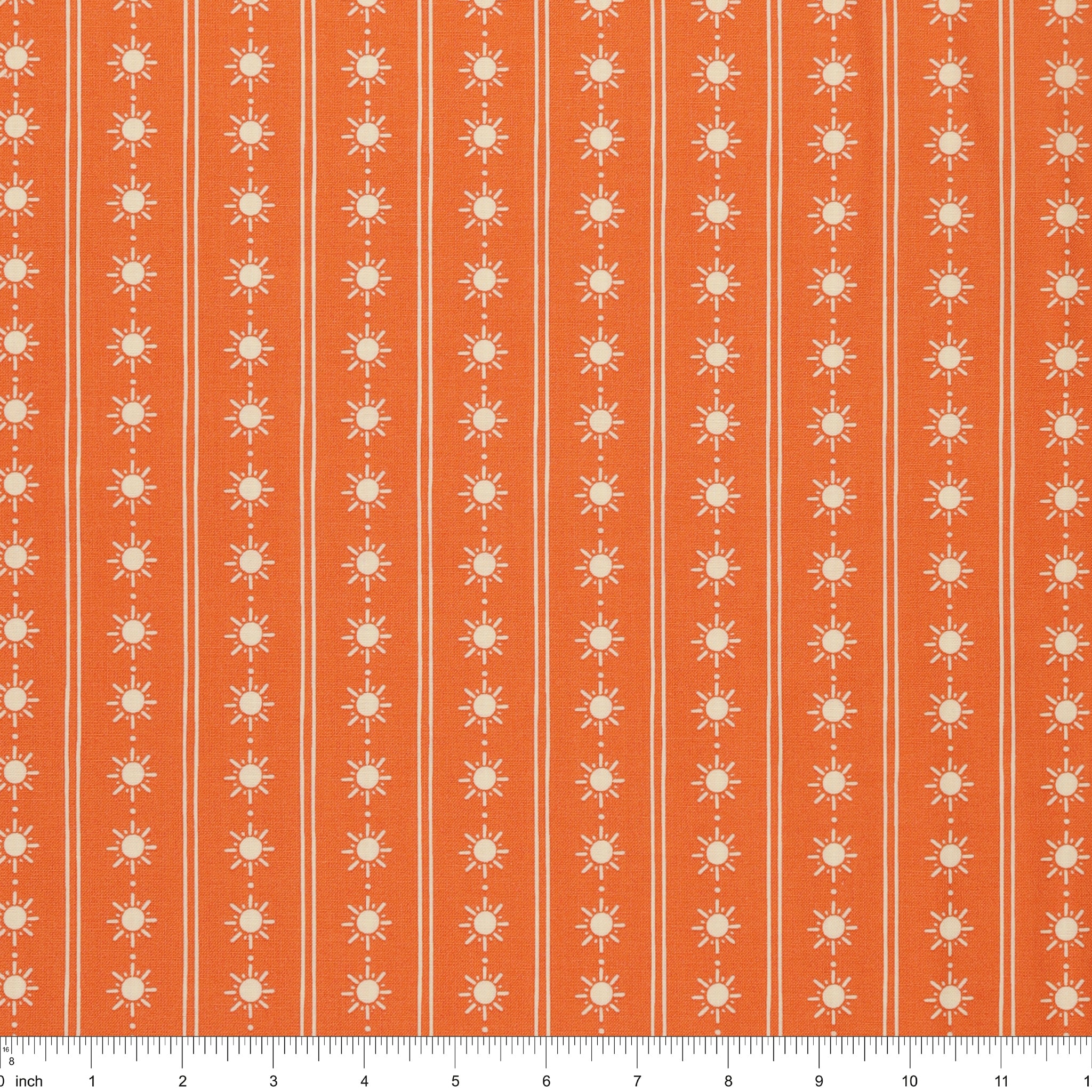 Two by Two Fabric Collection - Happy Rays Orange - Image 3