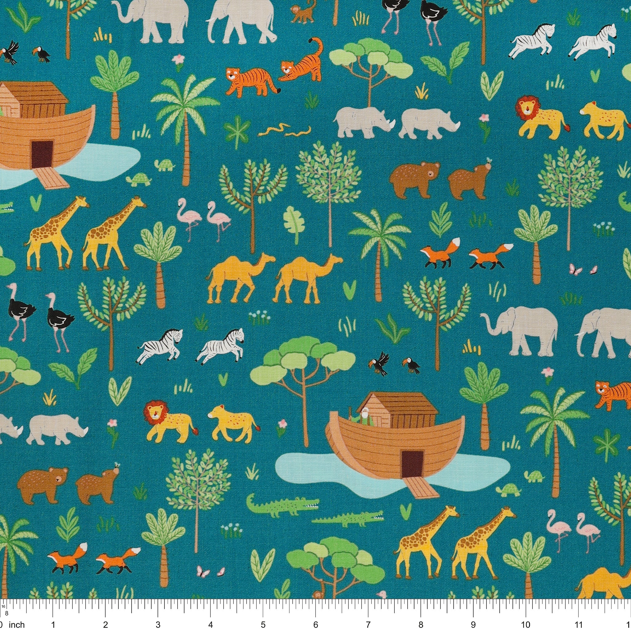 Two by Two Fabric Collection - Main Blue - Image 3