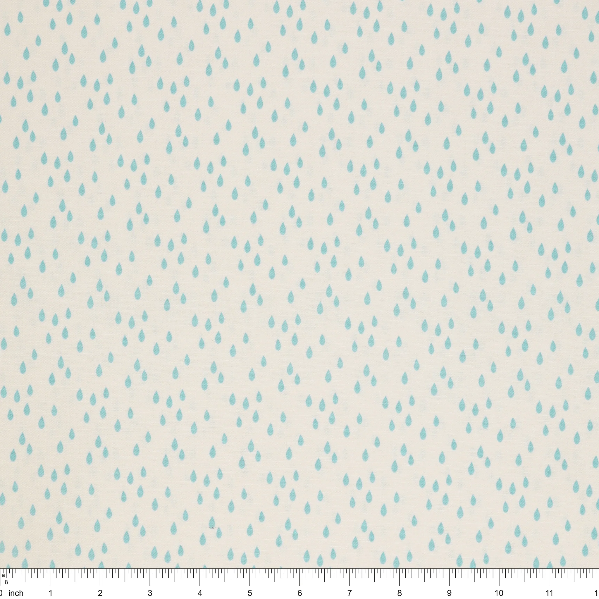 Two by Two Fabric Collection - Rainy Day White - Image 3