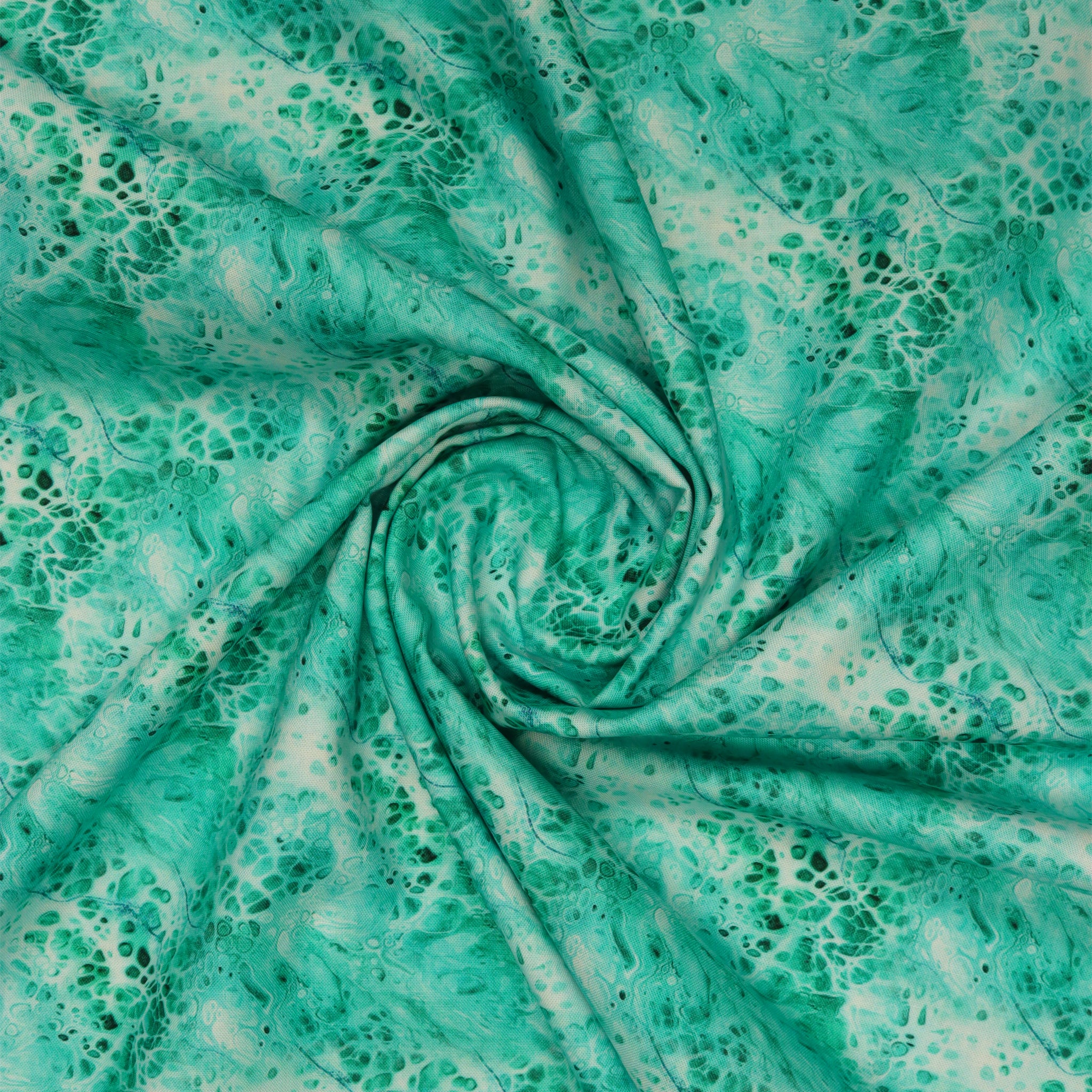 Under The Sea Fabric Collection - Ocean Jade - Image 2