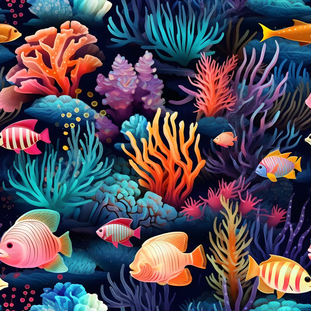Under the Sea Pattern #18 Fabric