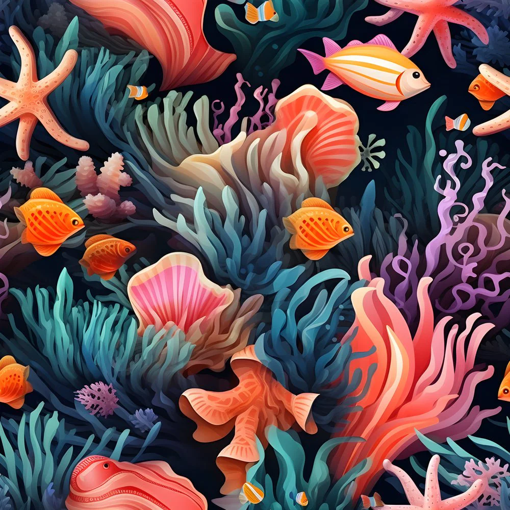 Under the Sea Pattern #7 Fabric