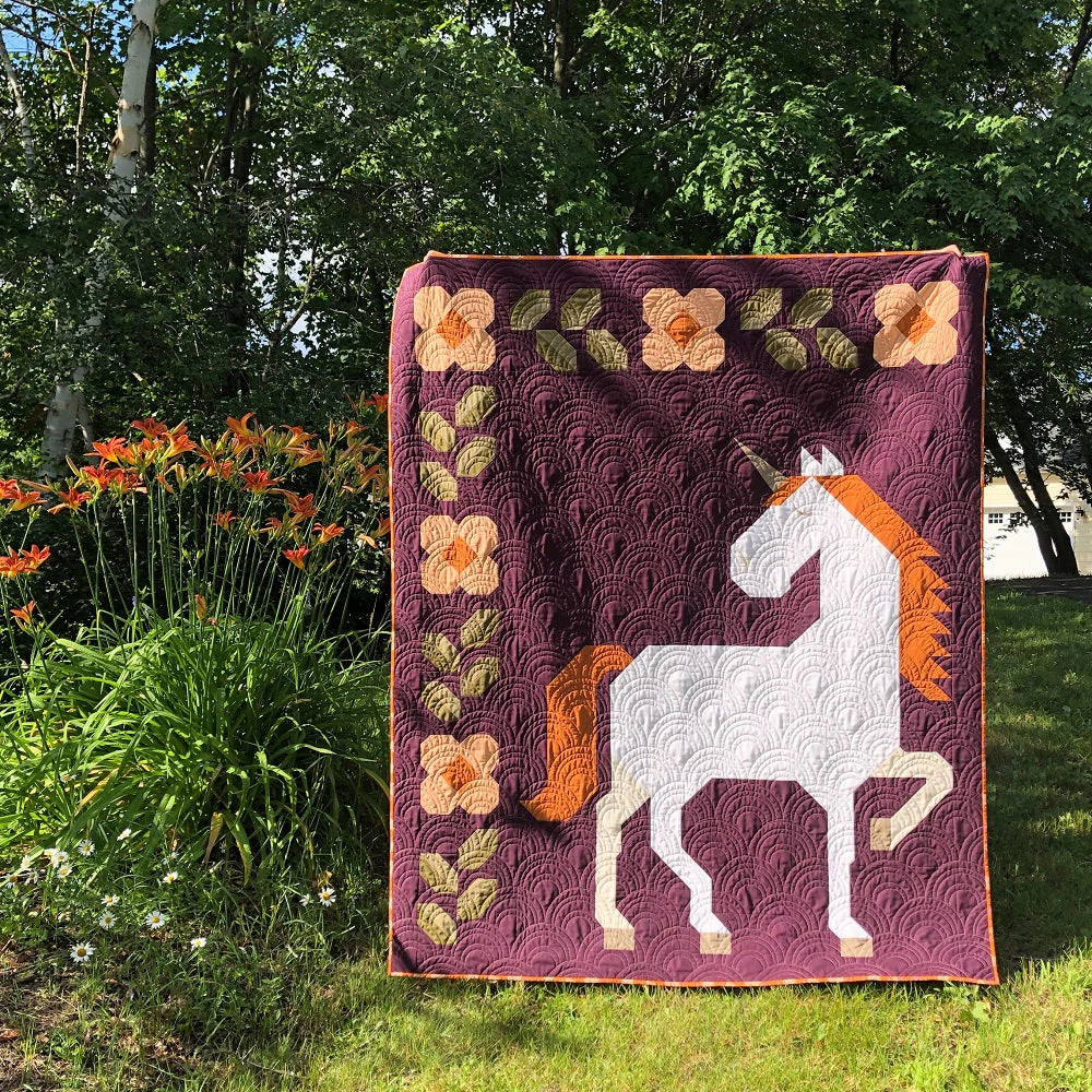 Unicorn Garden Quilt Pattern - Image 2