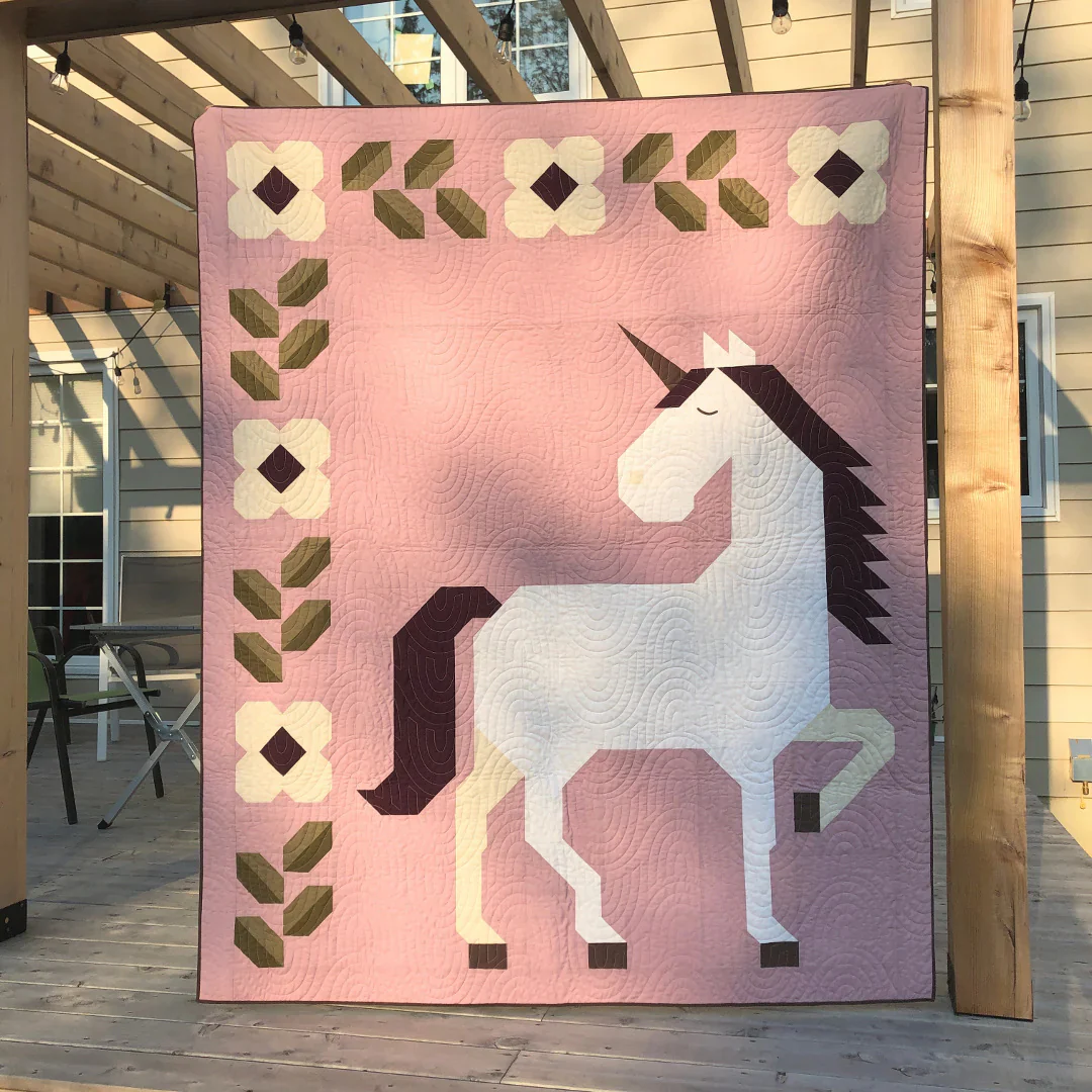 Unicorn Garden Quilt Pattern - Image 4