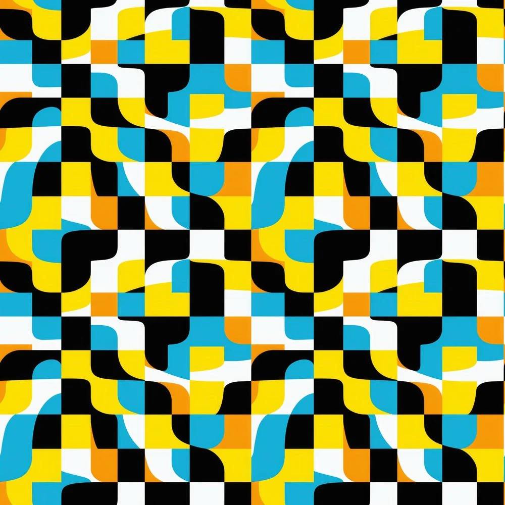Urban Abstract Fabric